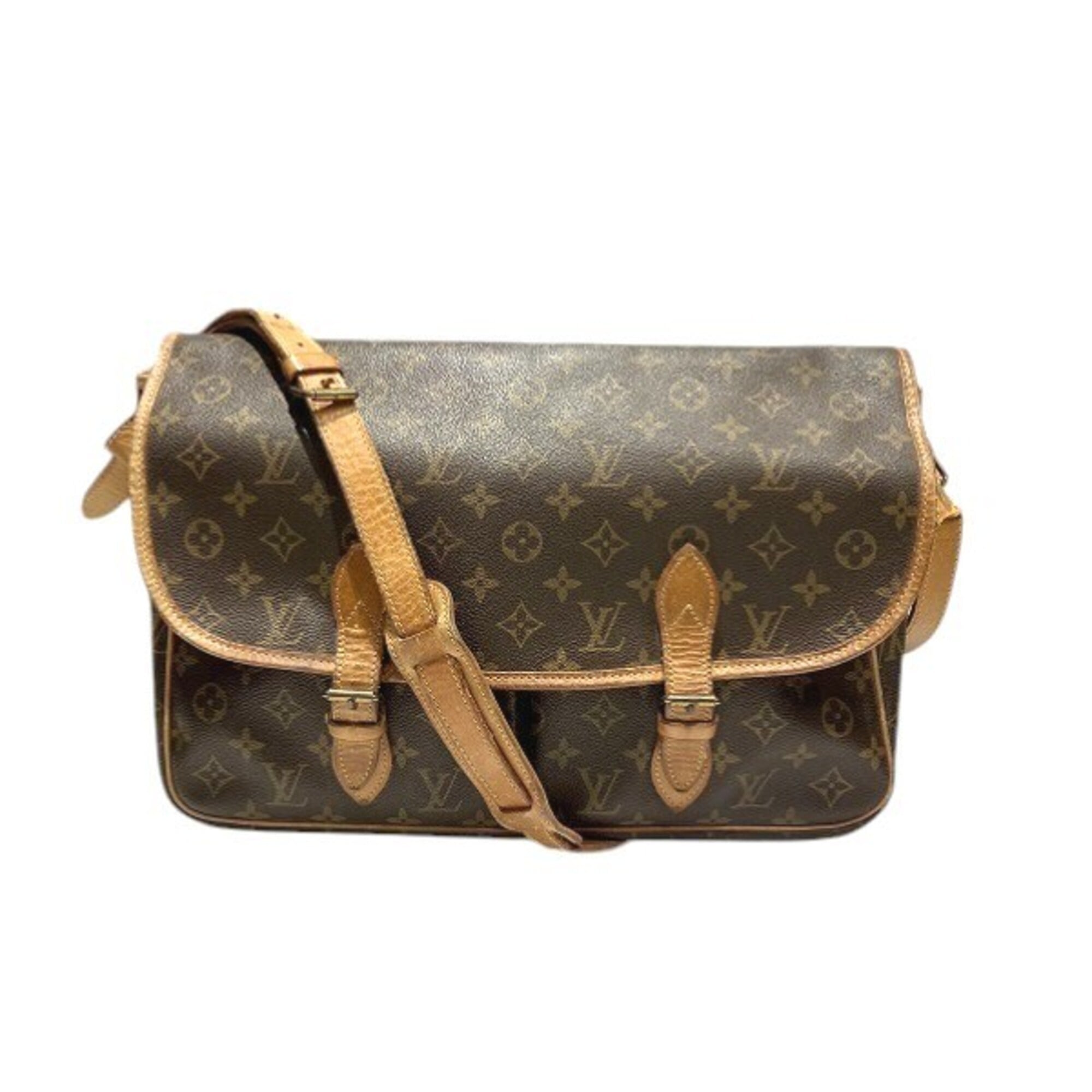 Louis Vuitton Brown Monogram Handbag Shoulder Bag (Pre-Owned)