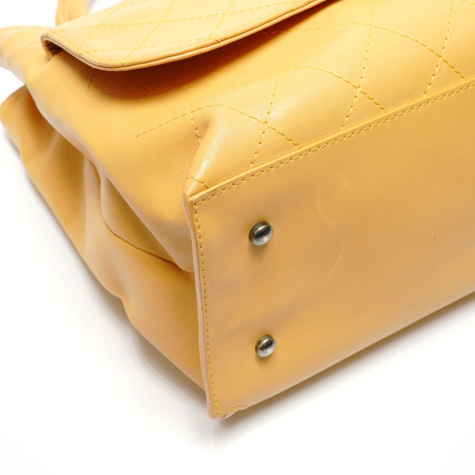 Chanel Yellow Handbag (Pre-Owned)