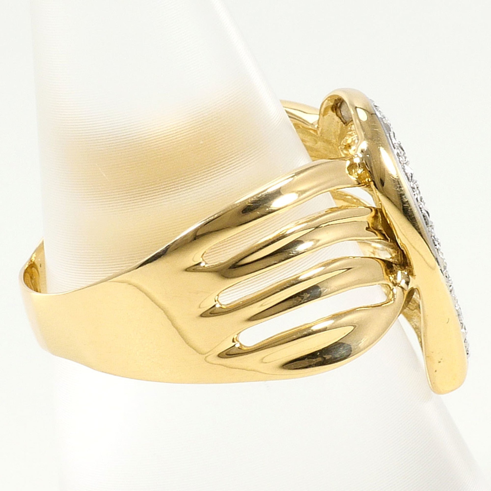 Unbranded Platinum Yellow Gold Yellow Gold (18K) Platinum 900 Band Ring (Pre-Owned)