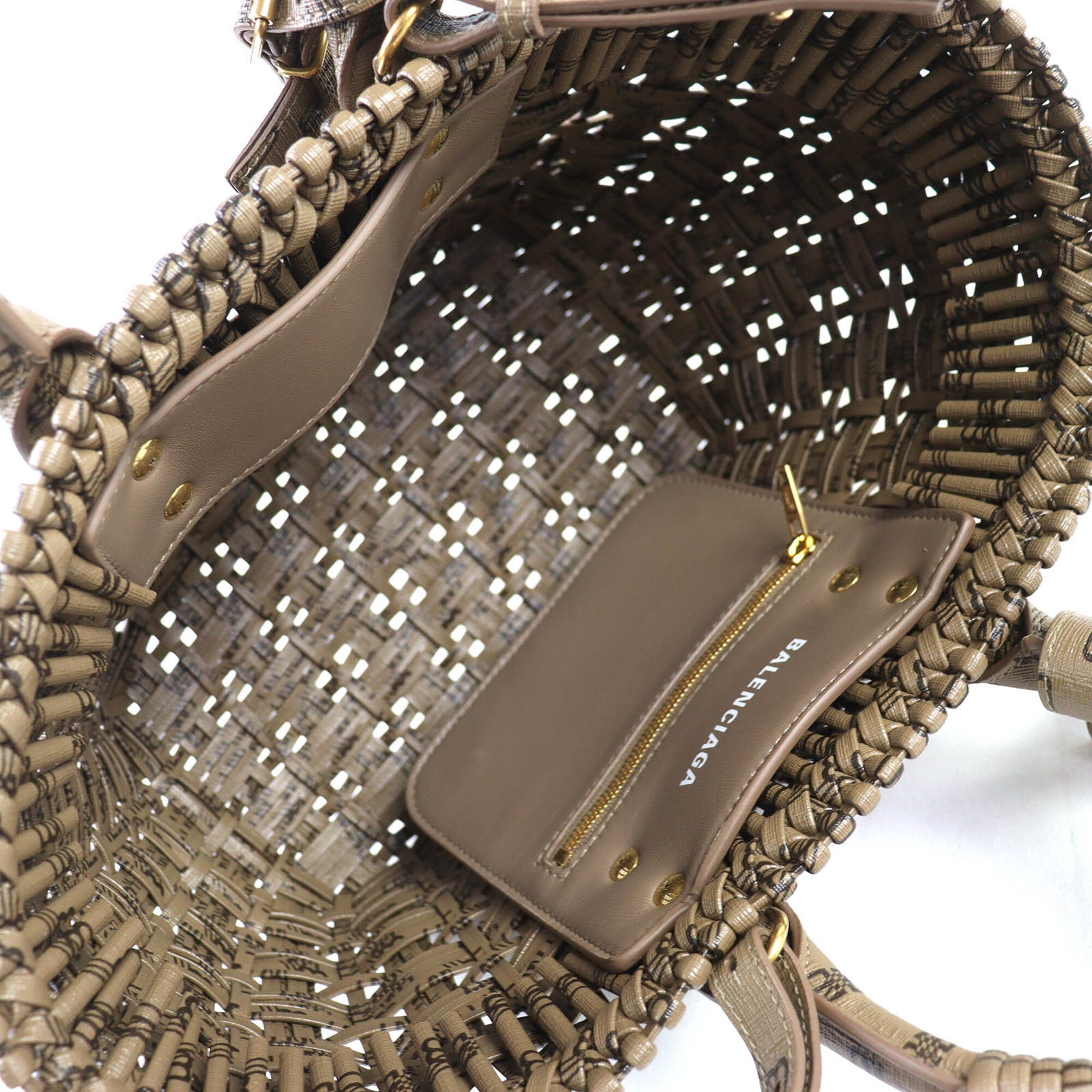 Balenciaga Brown Handbag Shoulder Bag (Pre-Owned)