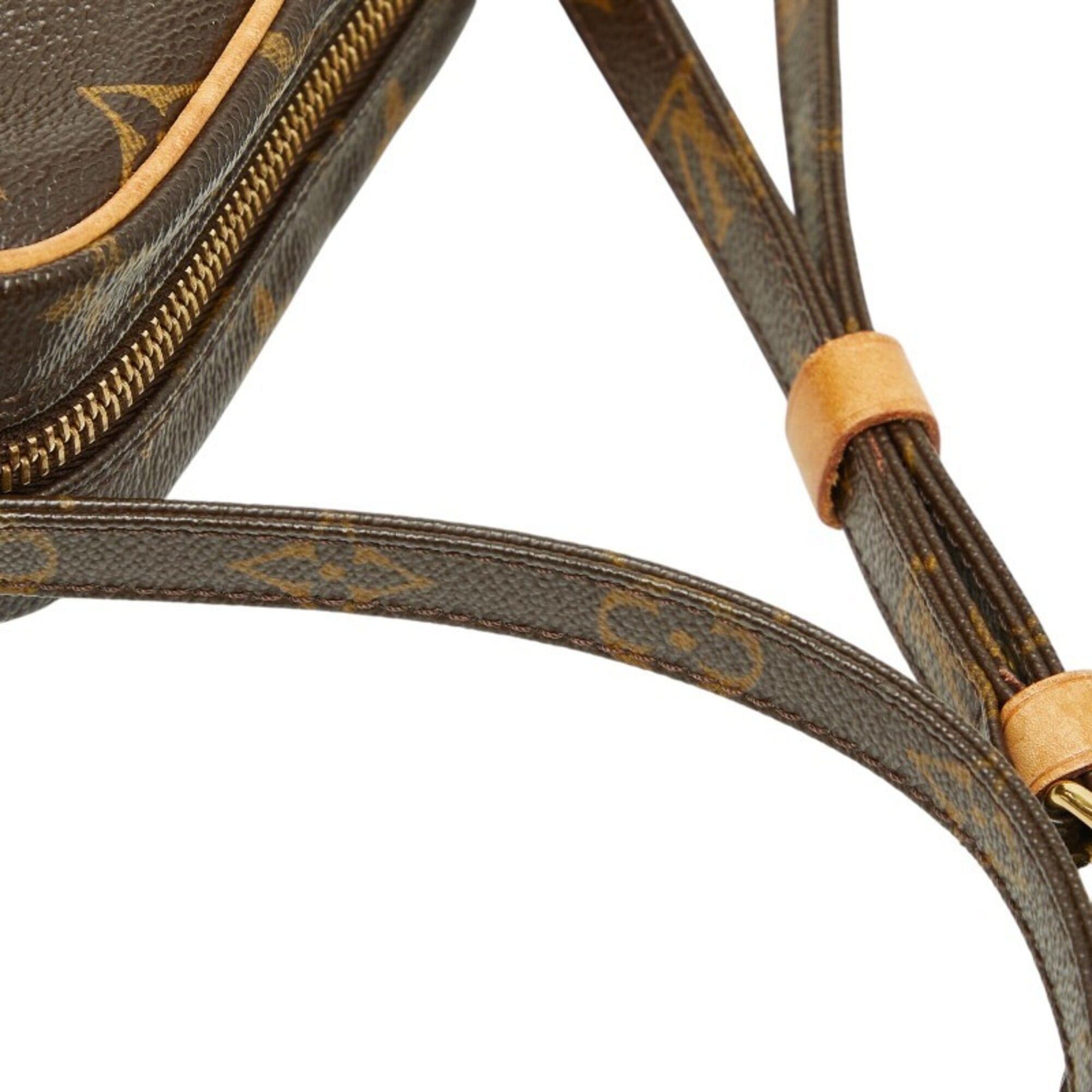 Louis Vuitton Brown Pvc Leather Shoulder Bag (Pre-Owned)