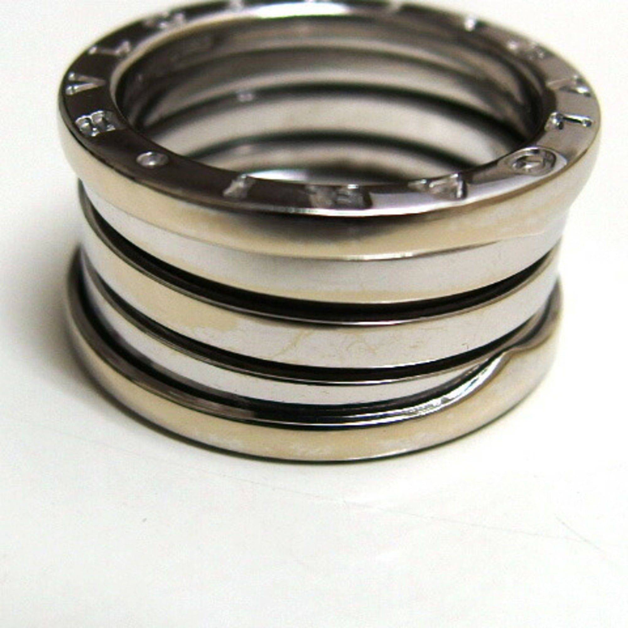 Bvlgari White Gold (18K) Band Ring (Pre-Owned)