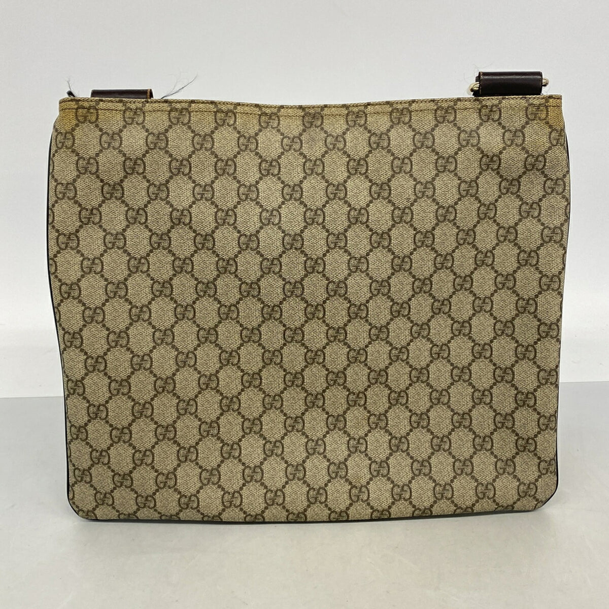 Gucci Brown Pvc Shoulder Bag (Pre-Owned)