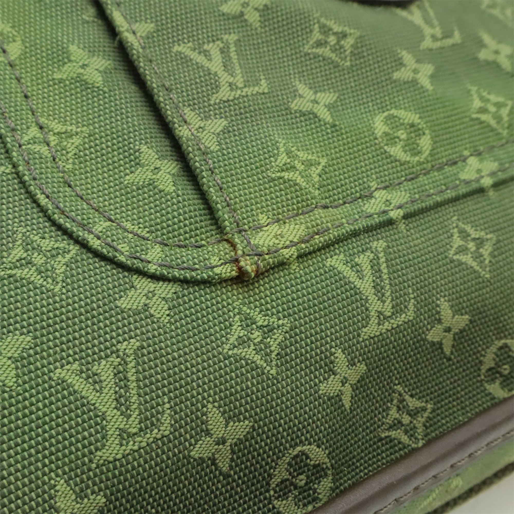 Louis Vuitton Tst Khaki Canvas Leather Shoulder Bag (Pre-Owned)