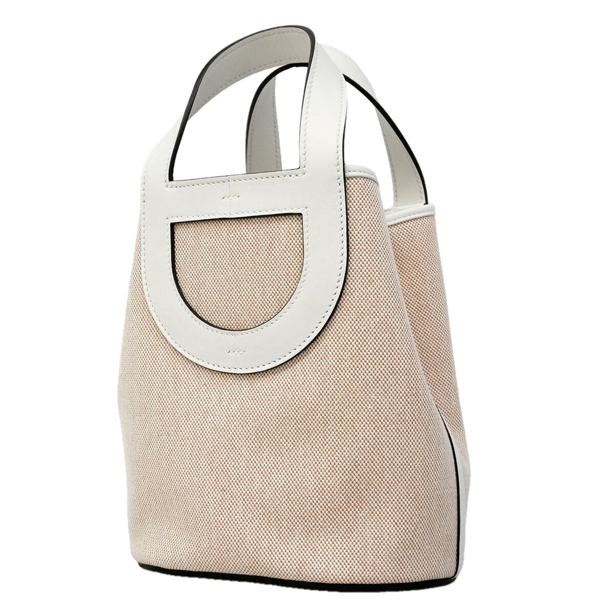 Hermes Beige Toile H Handbag (Pre-Owned)