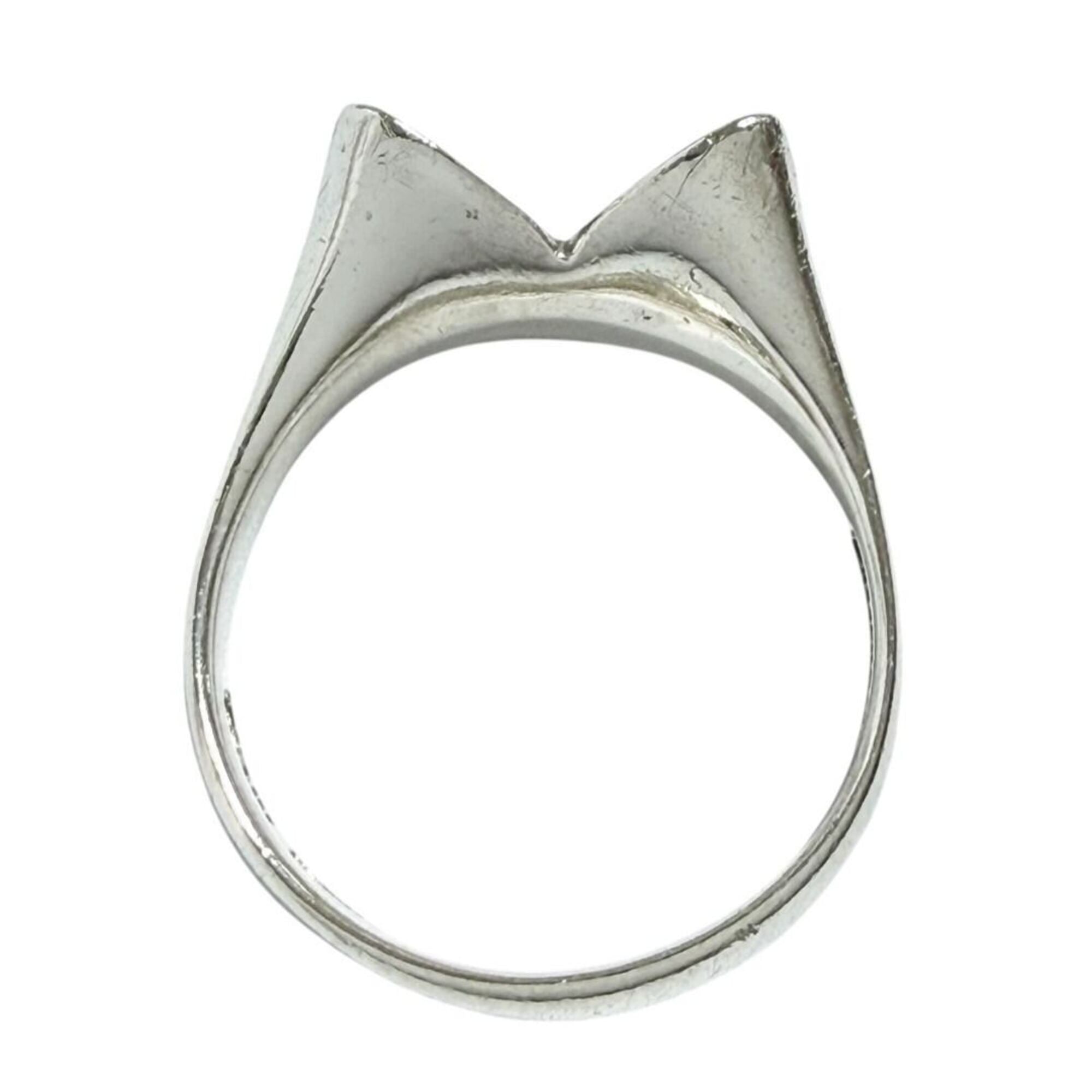 Tiffany Shell Silver 925 Band Ring (Pre-Owned)