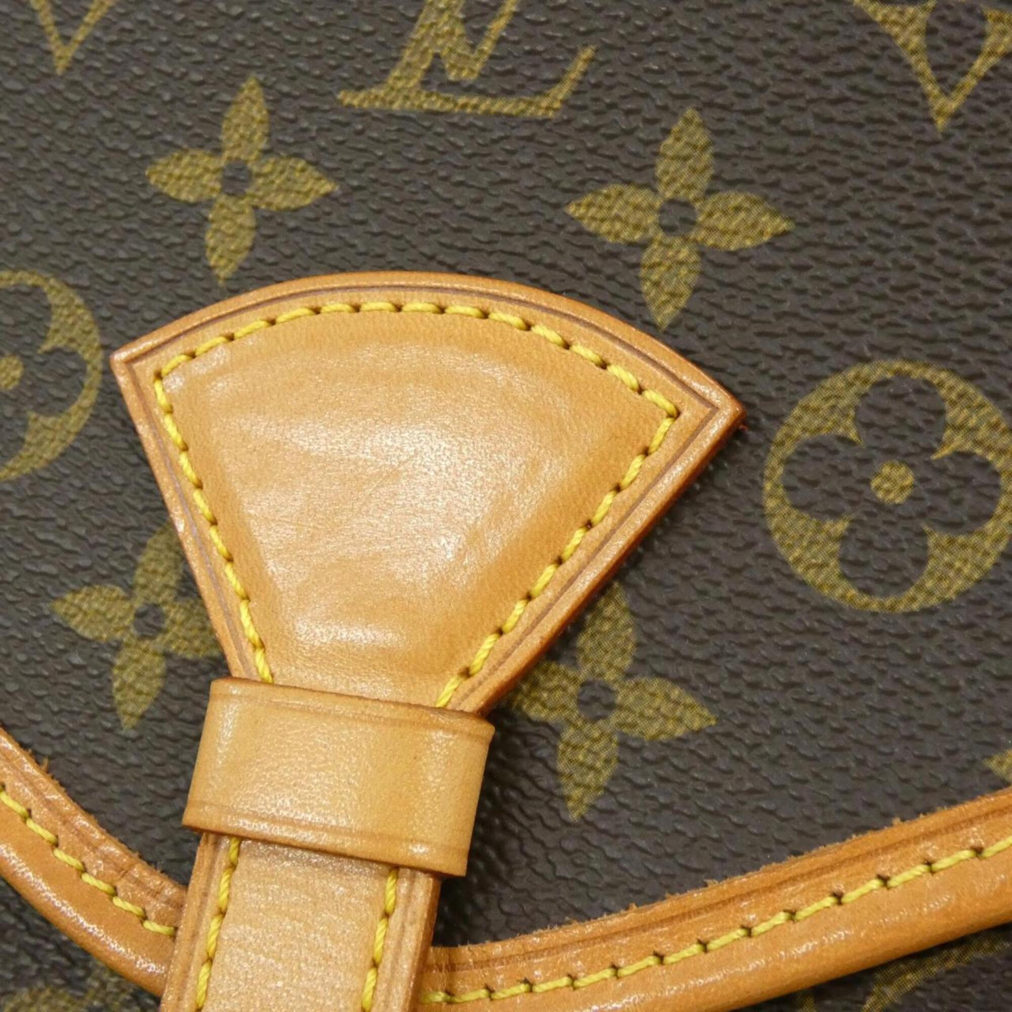 Louis Vuitton Marron Coated Canvas Handbag (Pre-Owned)