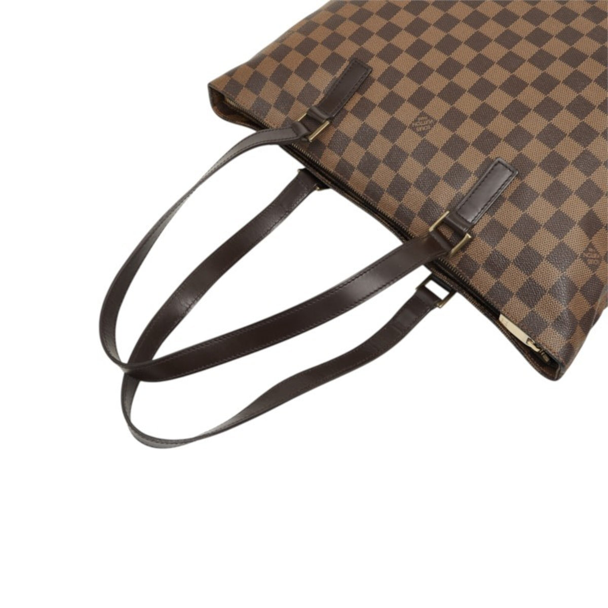 Louis Vuitton Brown Damier Canvas Damier Canvas Shoulder Bag Tote Bag (Pre-Owned)