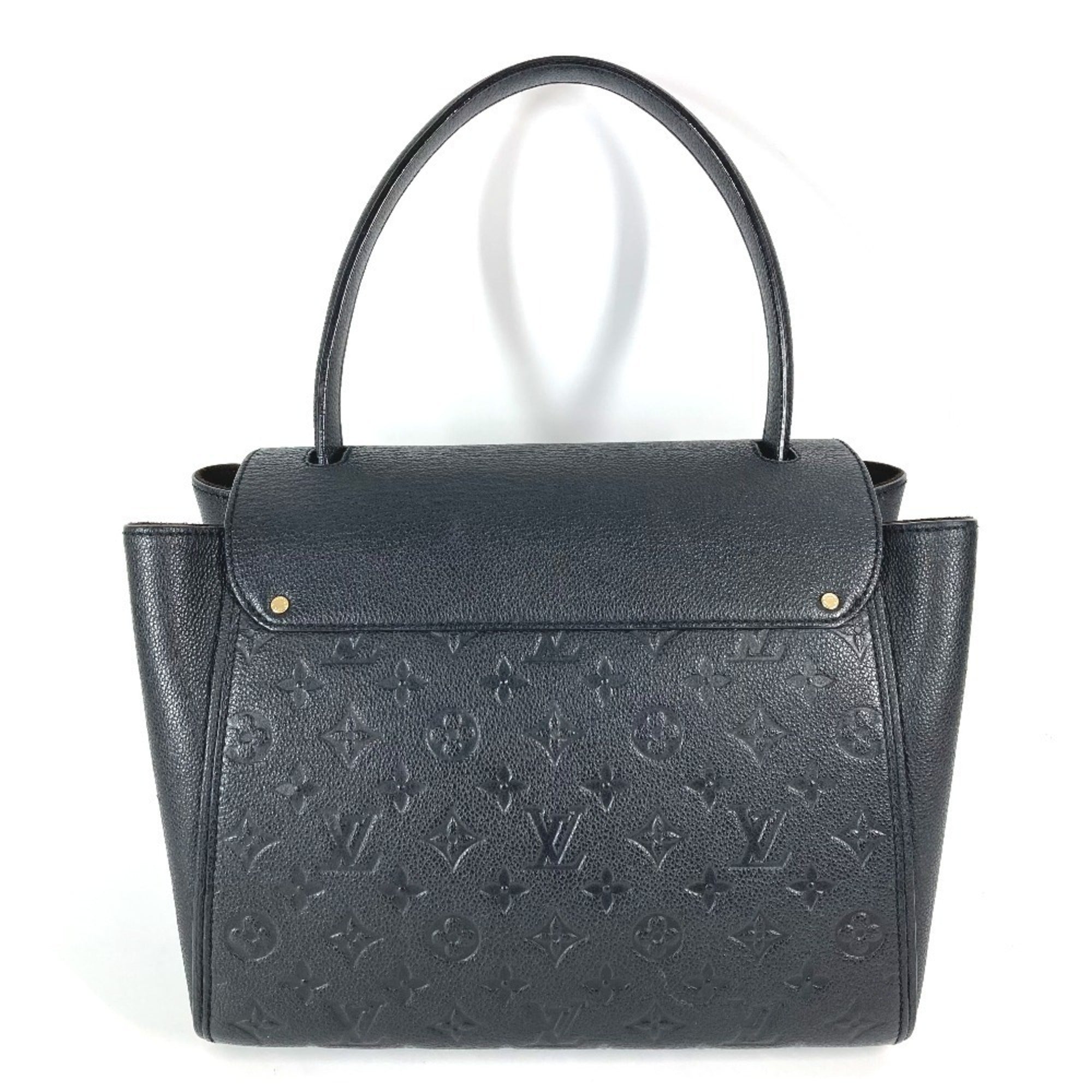 Louis Vuitton Black Noir Monogram Empreinte Handbag Tote Bag (Pre-Owned)