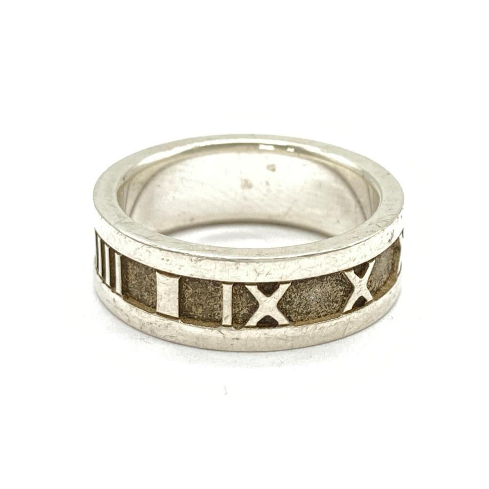 Tiffany Silver Silver 925 Band Ring (Pre-Owned)