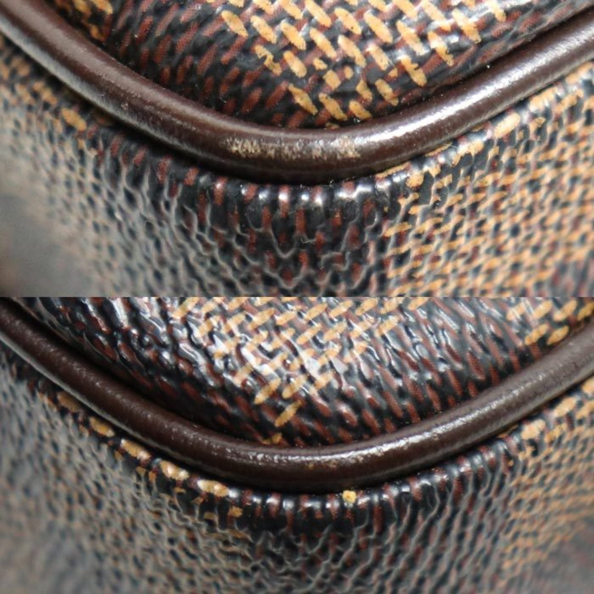 Louis Vuitton Ebene Damier Canvas Shoulder Bag (Pre-Owned)