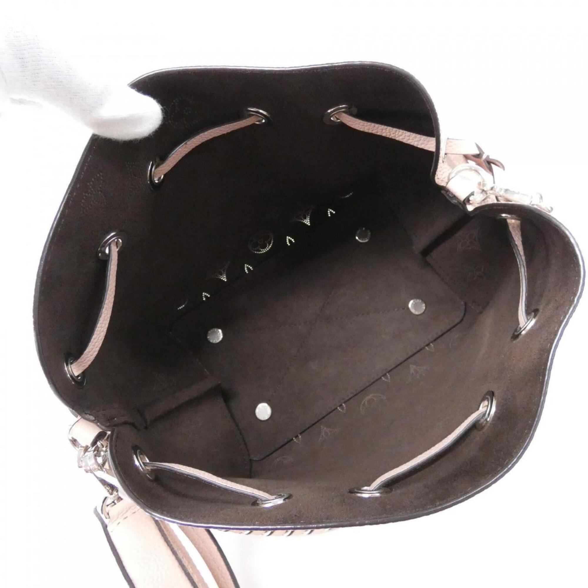 Louis Vuitton Magnolia Pink Mahina Leather Shoulder Bag (Pre-Owned)