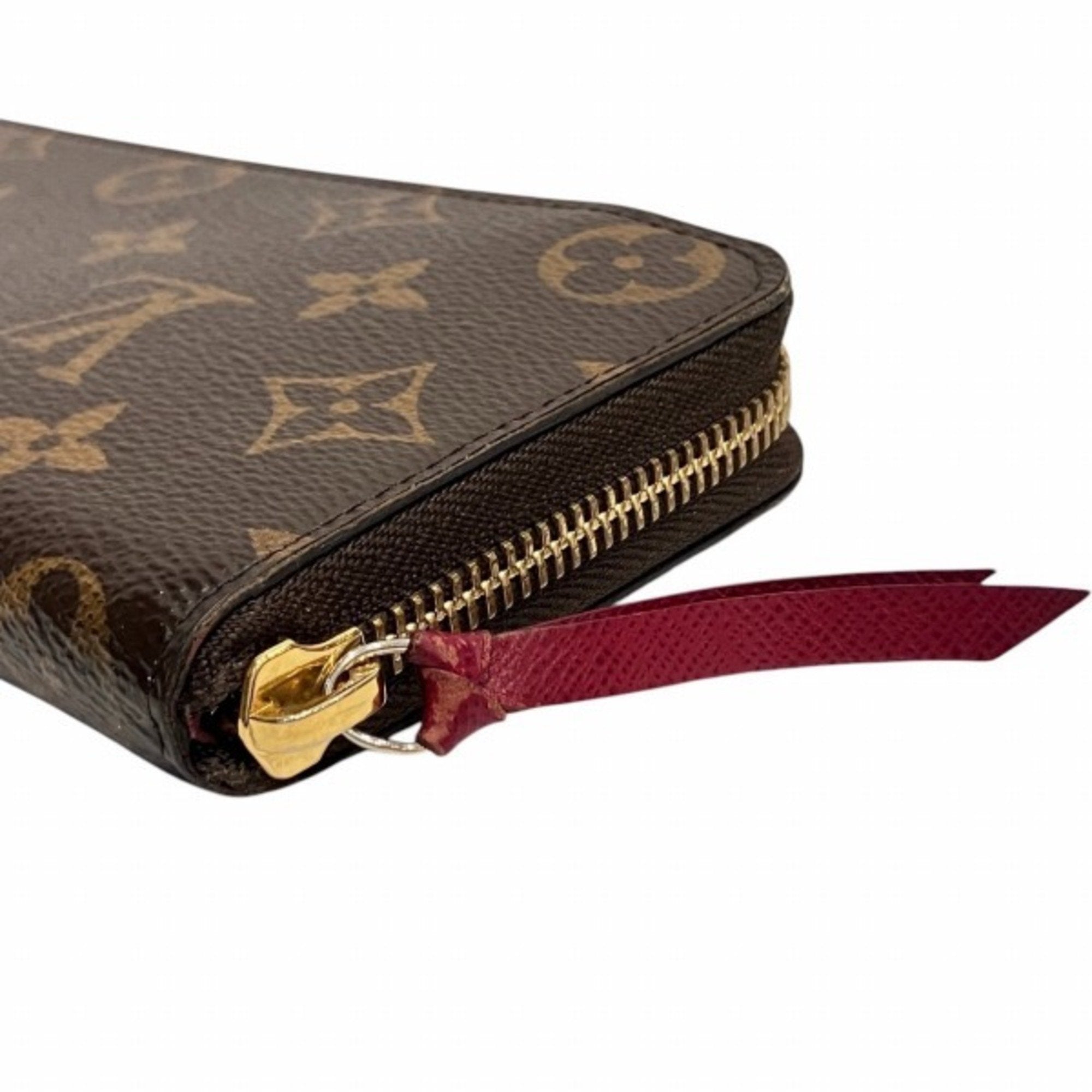 Louis Vuitton Fuchsia Monogram Coin Purse/Coin Case (Pre-Owned)