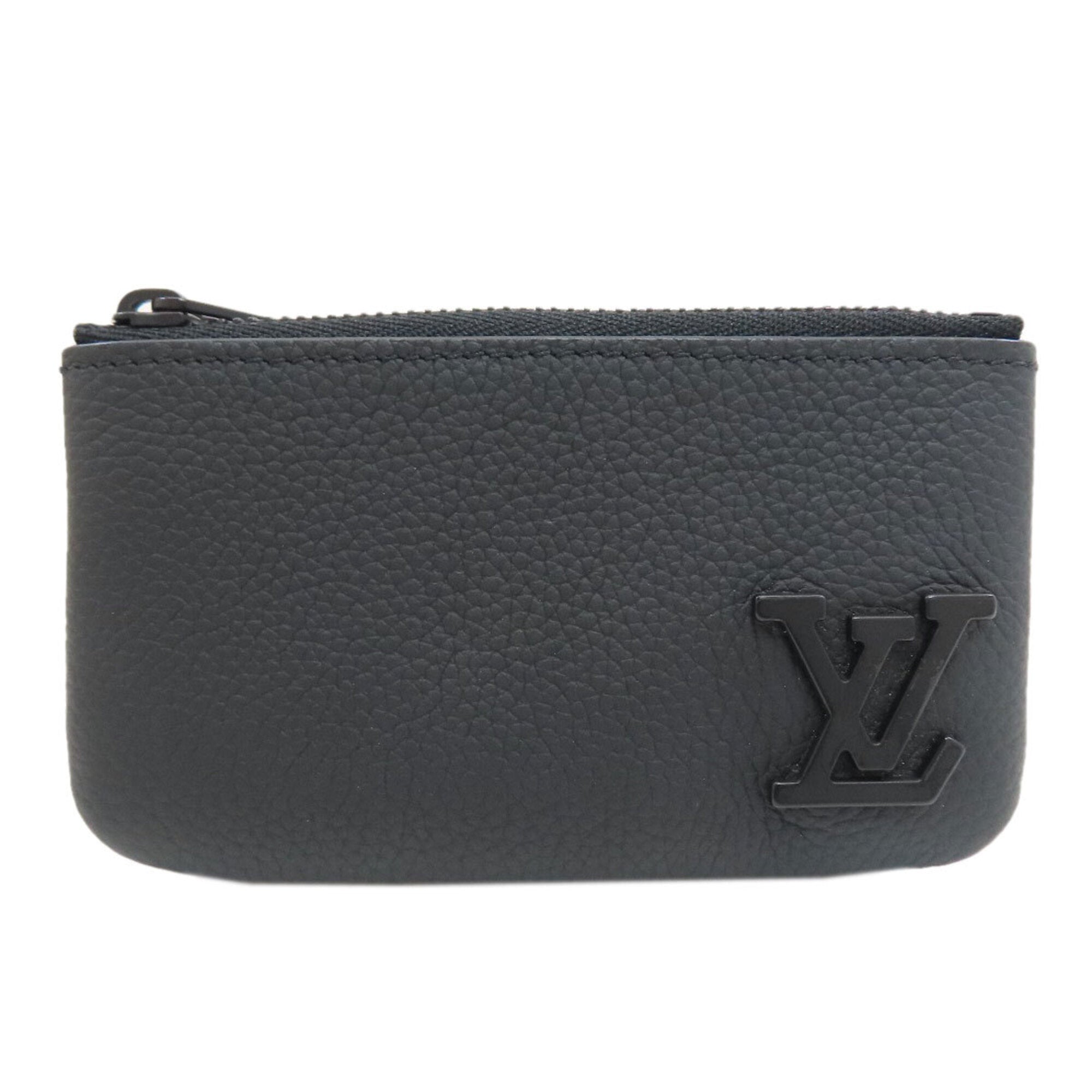 Louis Vuitton Noir Leather Pochette (Pre-Owned)
