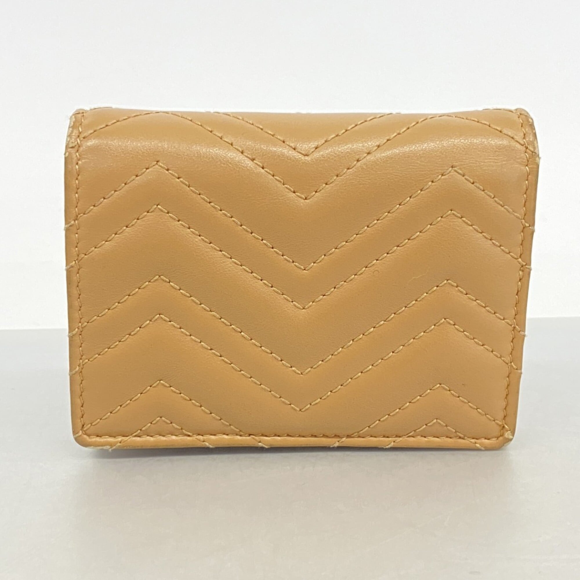 Gucci Brown Leather Wallet (Bi-Fold) (Pre-Owned)