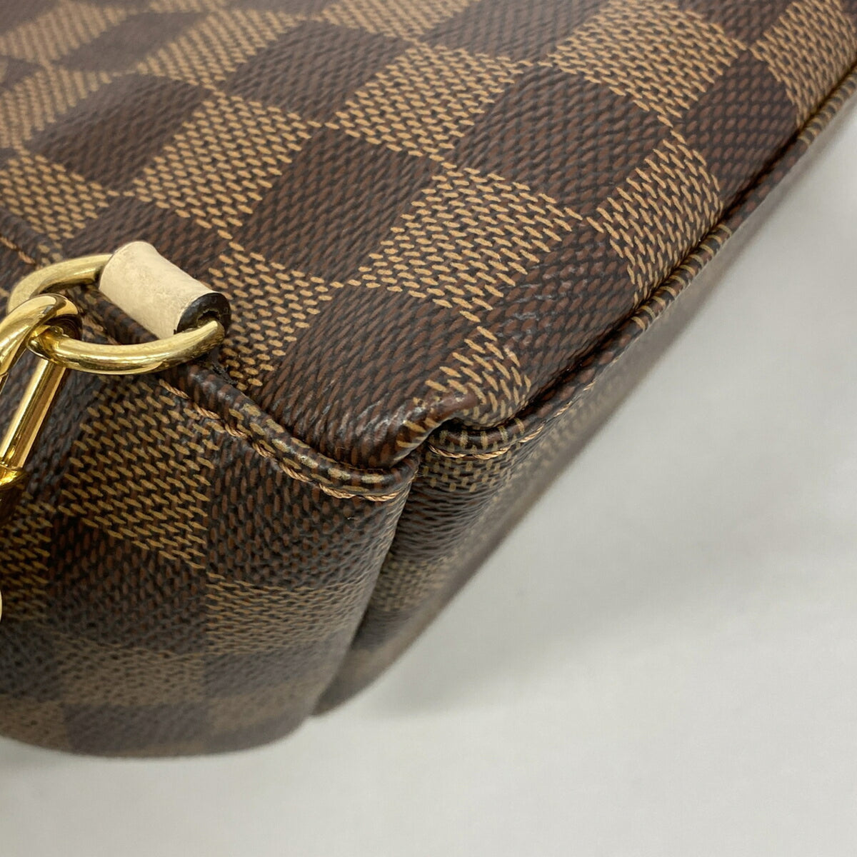Louis Vuitton Cream Ebene Backpack (Pre-Owned)