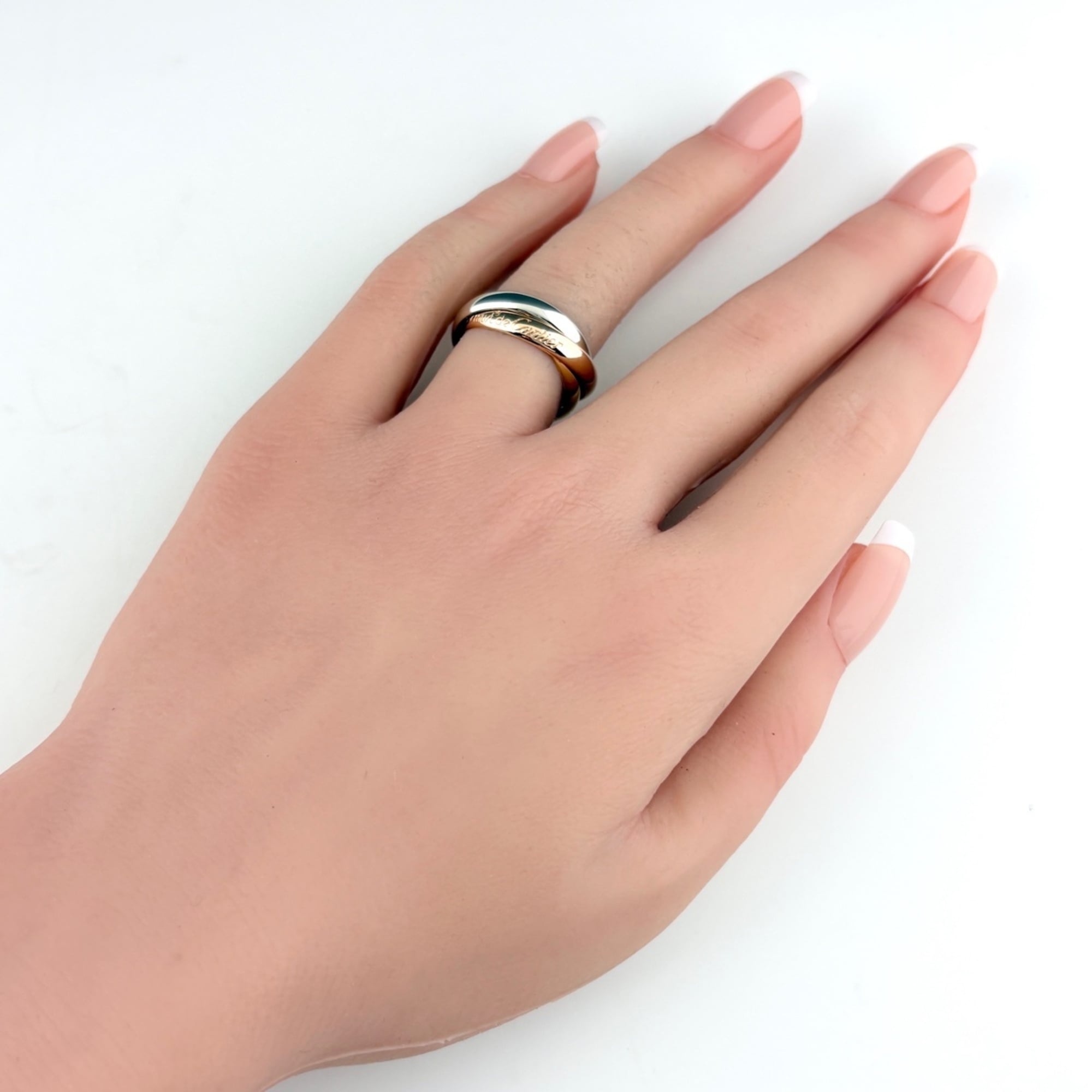 Cartier Yellow Gold (18K) Pink Gold (18K) White Gold (18K) Band Ring (Pre-Owned)