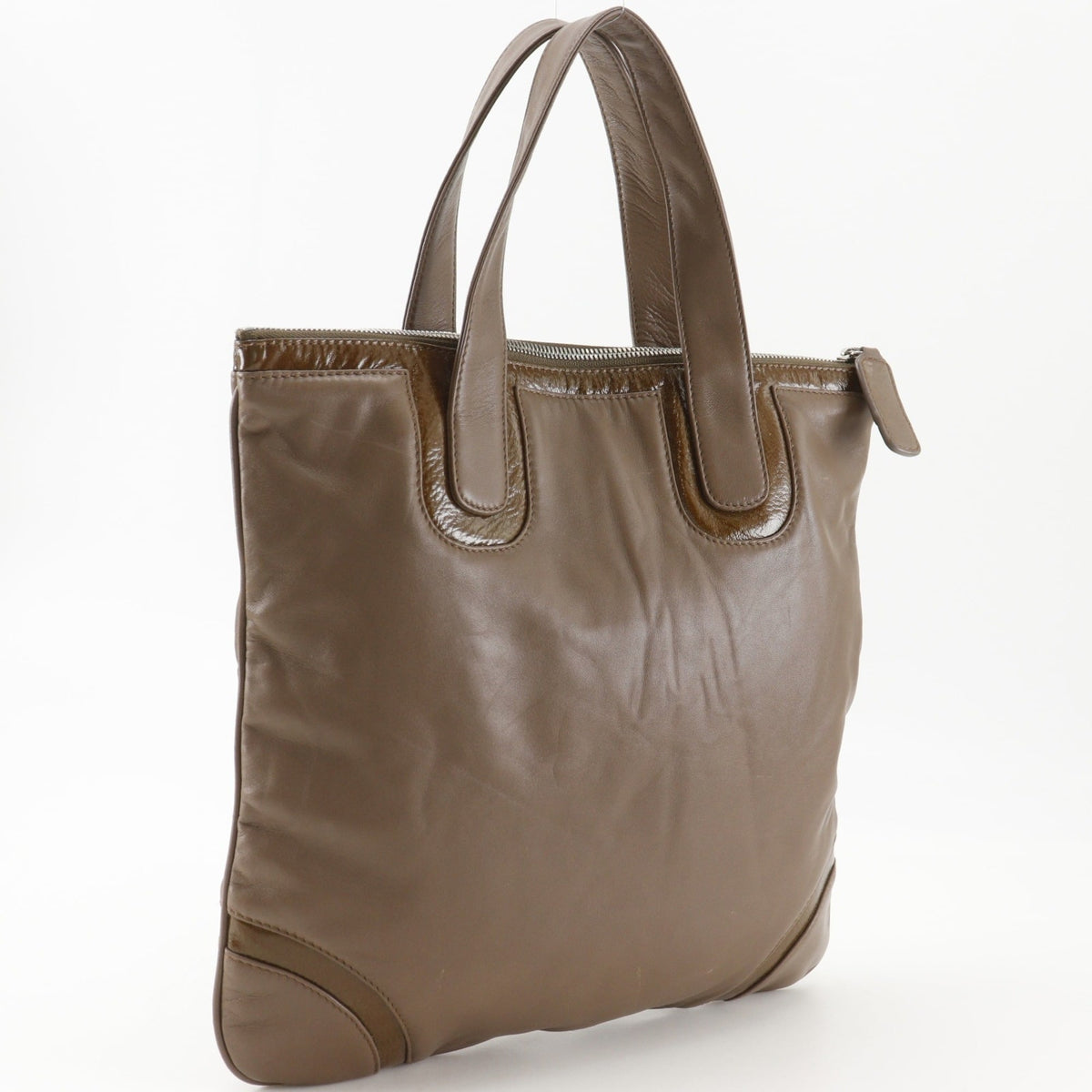 Loewe Brown Leather Handbag (Pre-Owned)