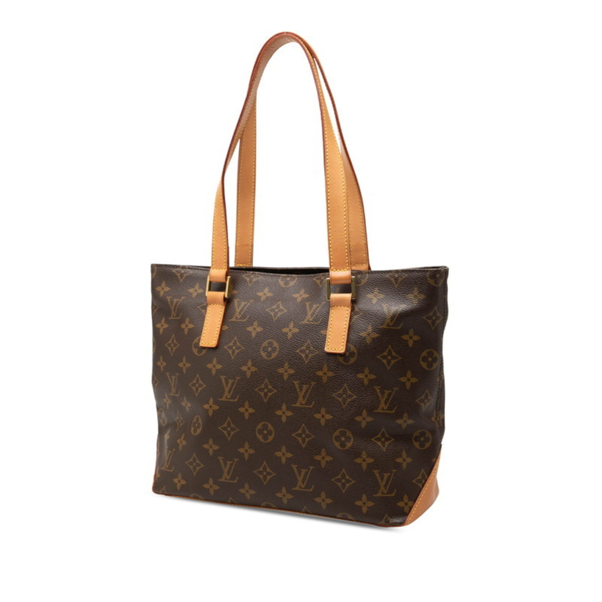 Louis Vuitton Brown Pvc Leather Tote Bag (Pre-Owned)
