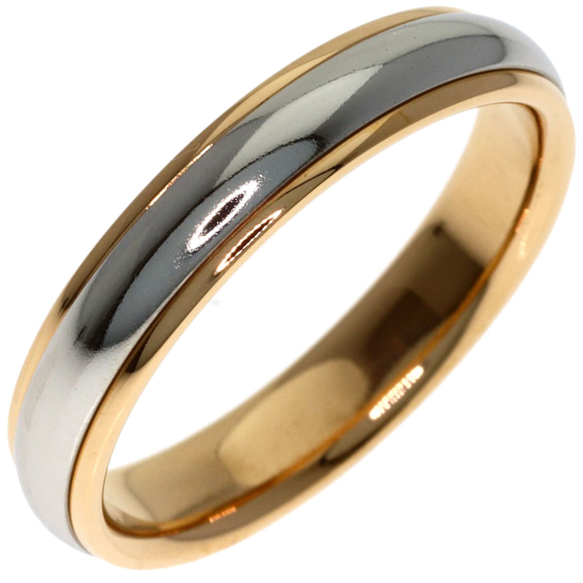Tiffany Yellow Gold (18K) Platinum 950 Band Ring (Pre-Owned)
