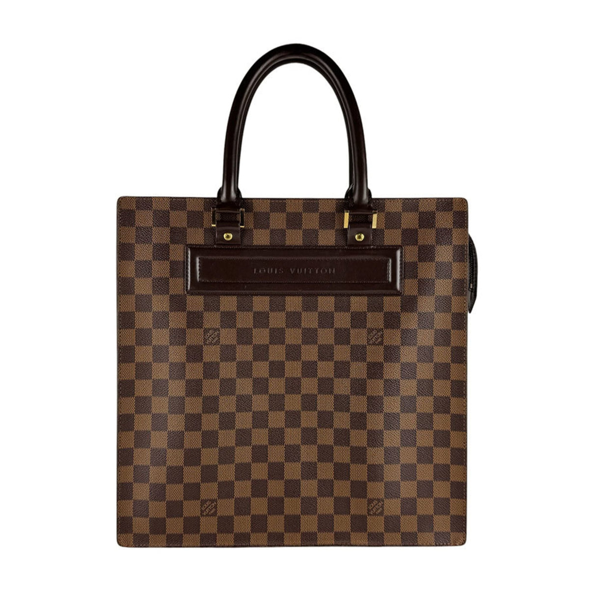 Louis Vuitton Damier Canvas Ebene Damier Canvas Handbag (Pre-Owned)