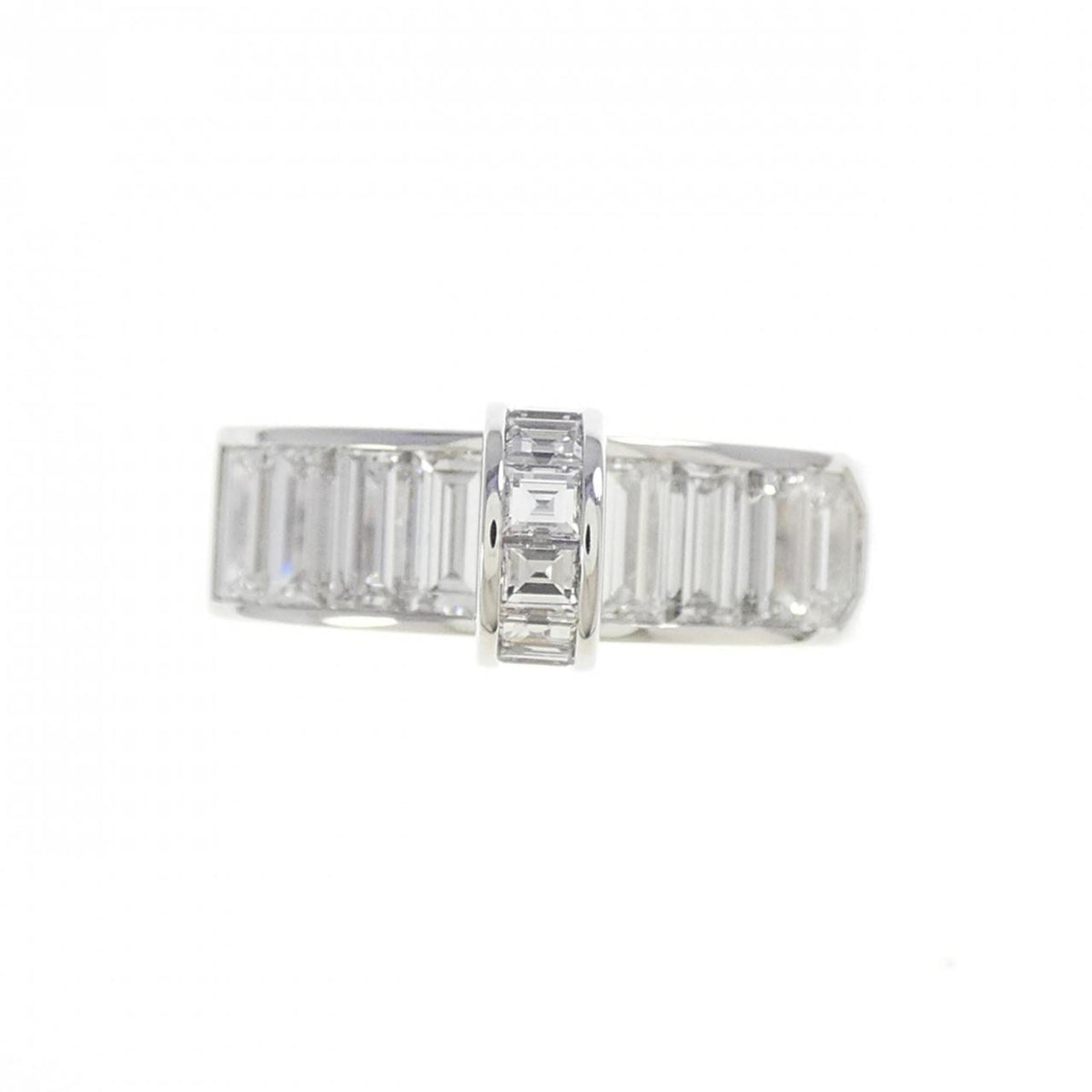 Hermes White Gold (18K) Band Ring (Pre-Owned)