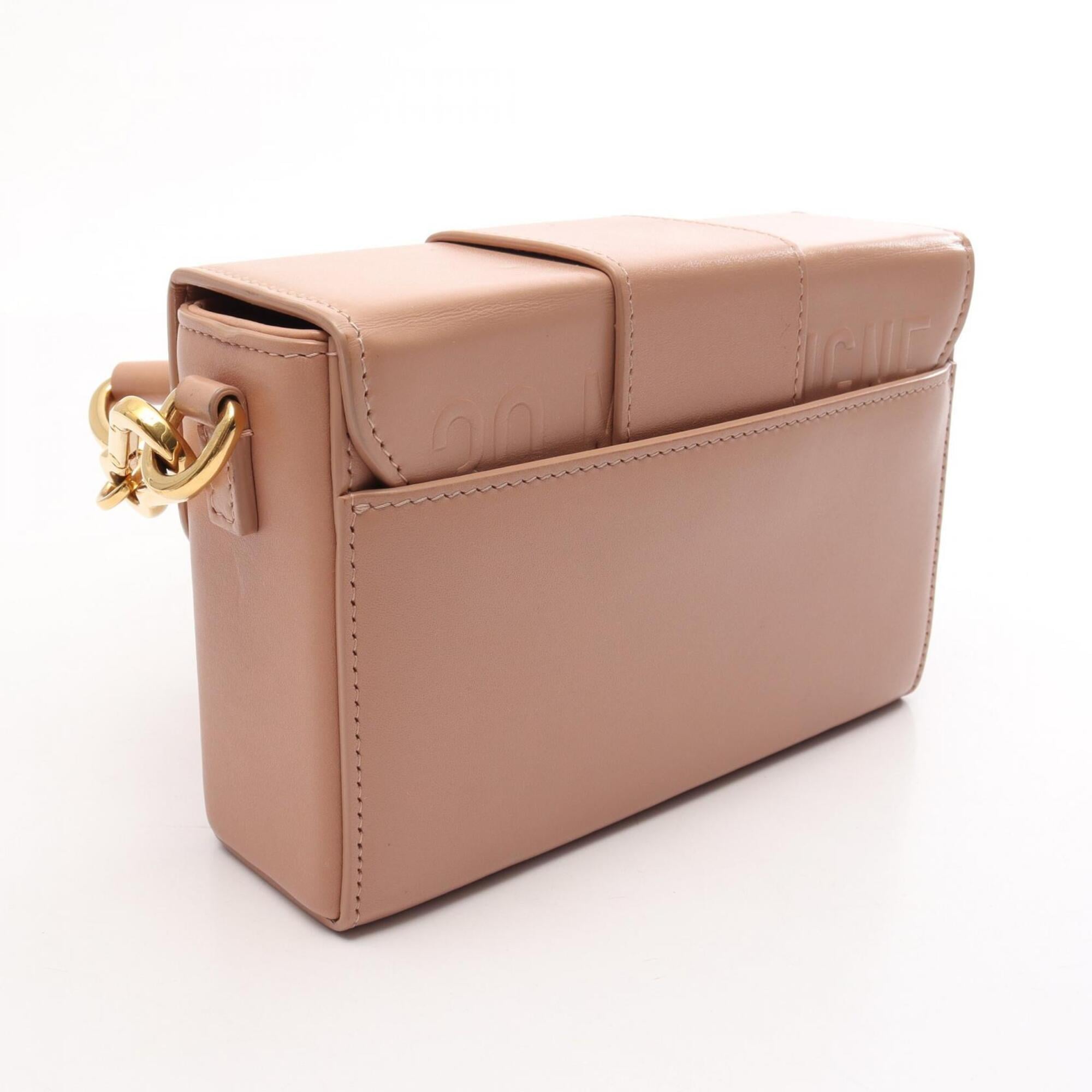 Christian Dior Pink Leather Handbag Shoulder Bag (Pre-Owned)