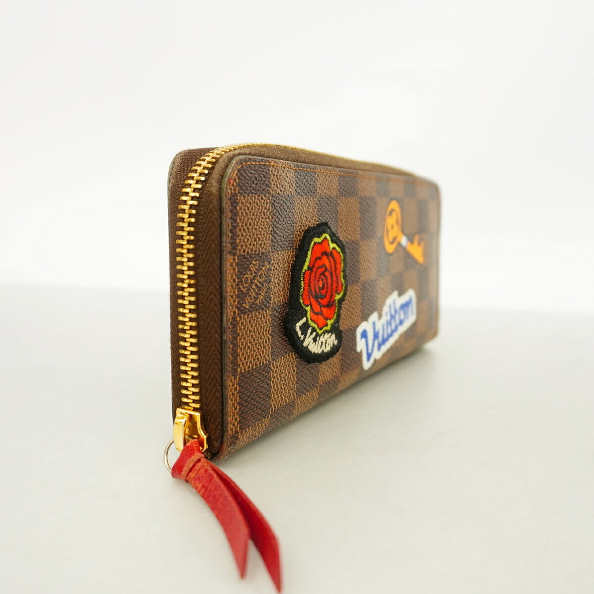 Louis Vuitton Cerise Ebene Long Wallet (Bi-Fold) (Pre-Owned)