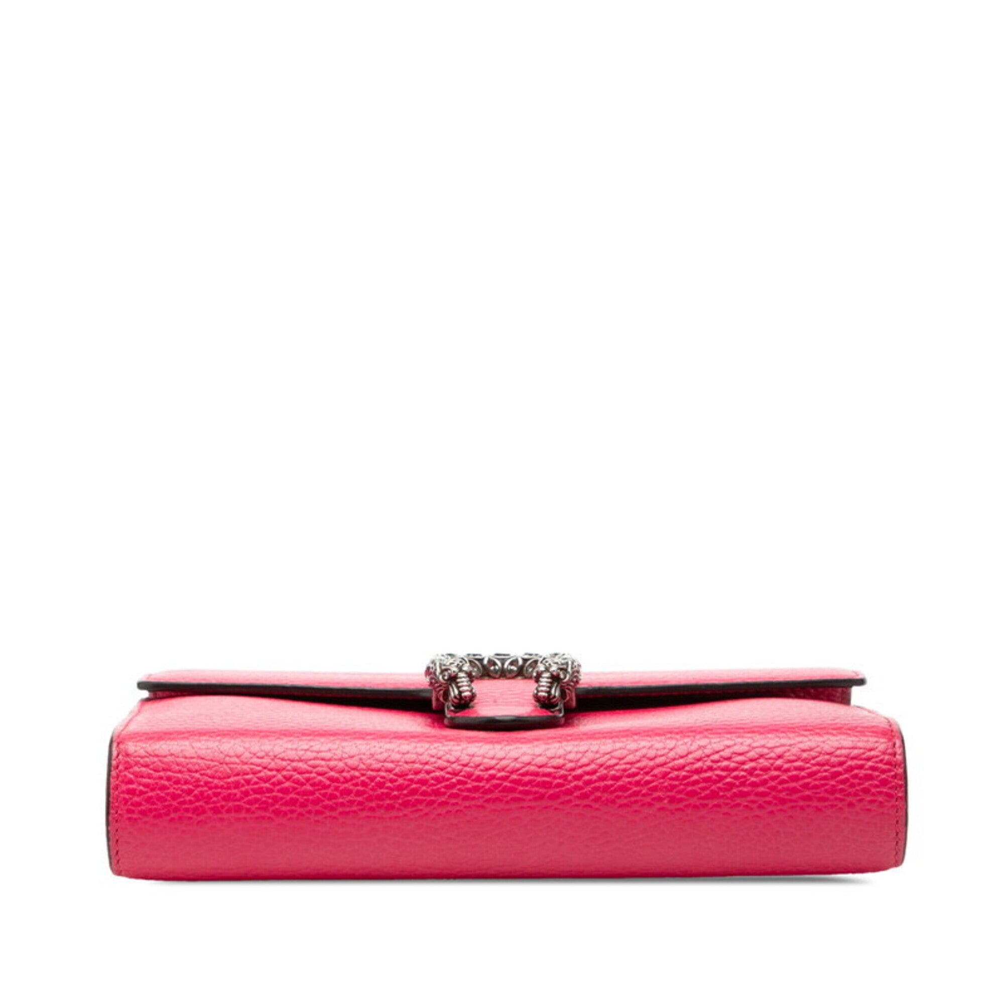 Gucci Pink Pvc Leather Shoulder Bag (Pre-Owned)