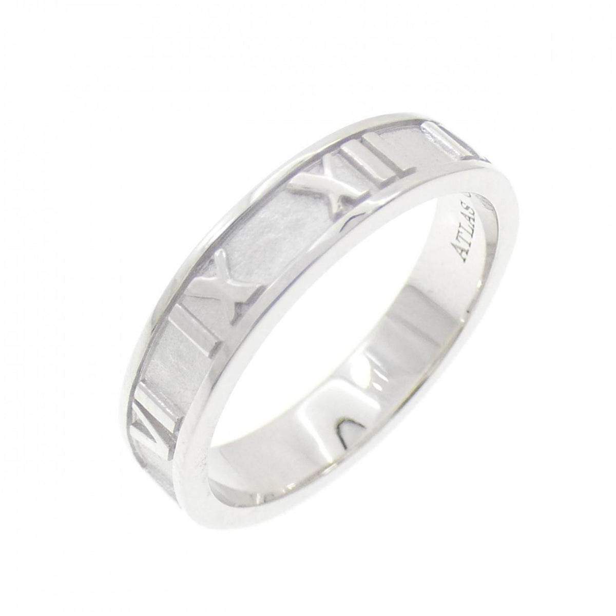 Tiffany White Gold (18K) Band Ring (Pre-Owned)
