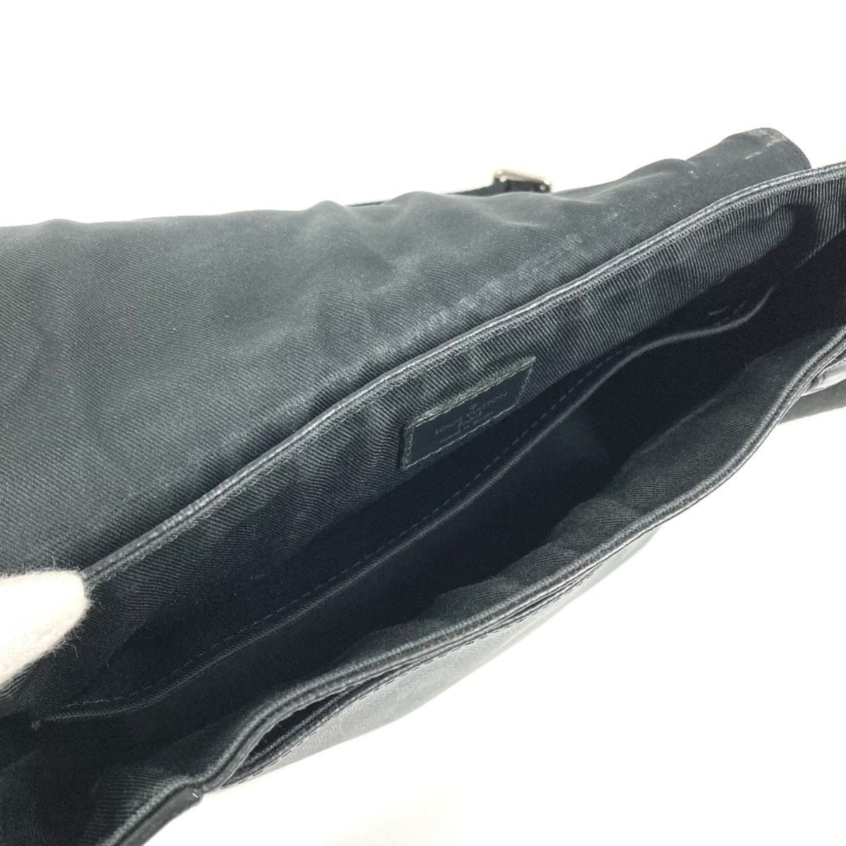 Louis Vuitton Damier Graphite Black Damier Graphite Shoulder Bag (Pre-Owned)