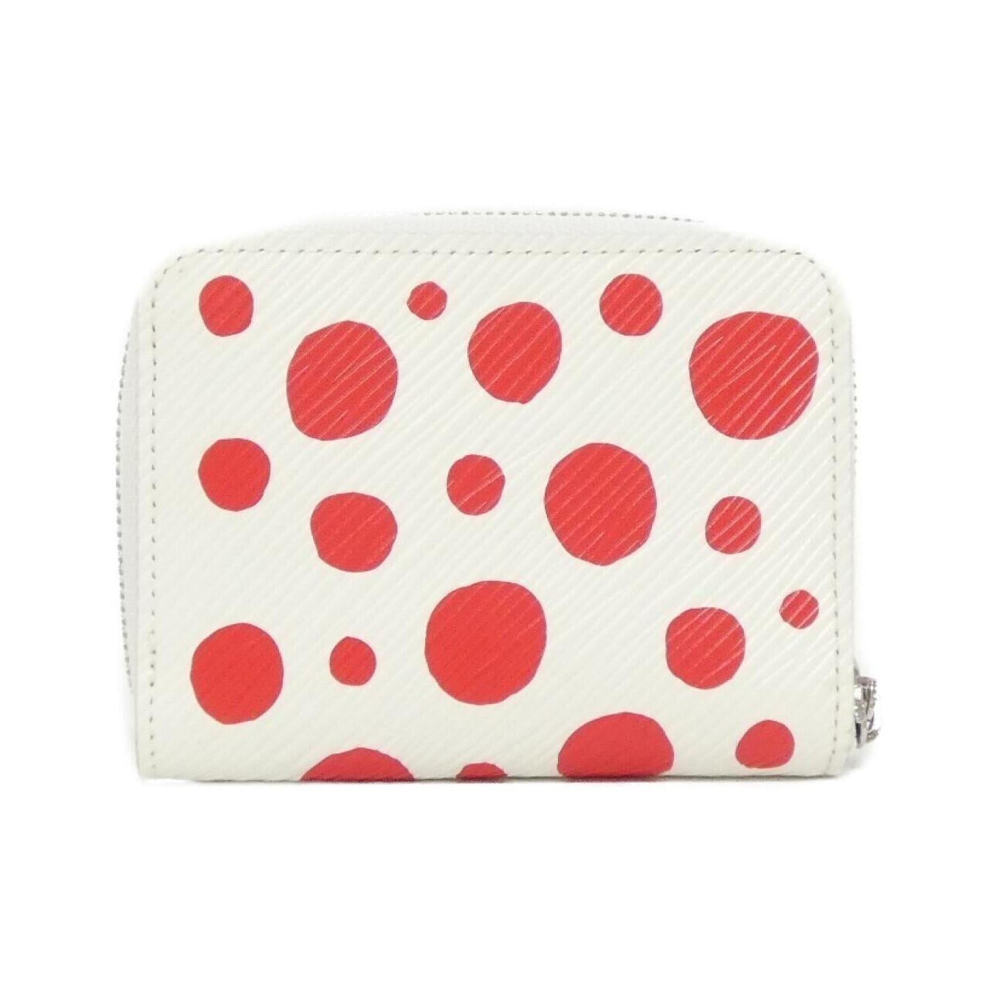 Louis Vuitton Blanc Rouge White Leather Coin Purse/Coin Case (Pre-Owned)