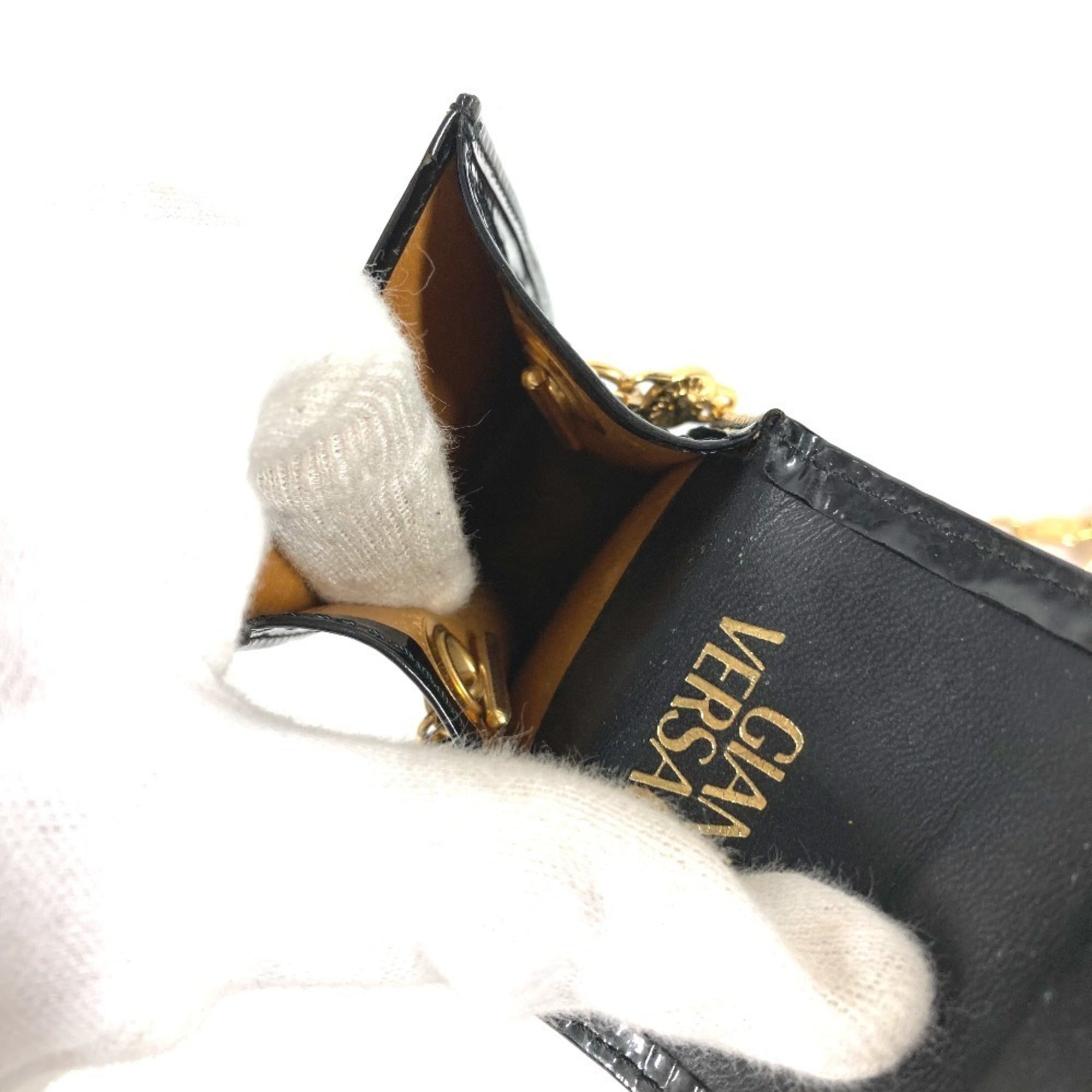 Versace Black Pochette Shoulder Bag (Pre-Owned)