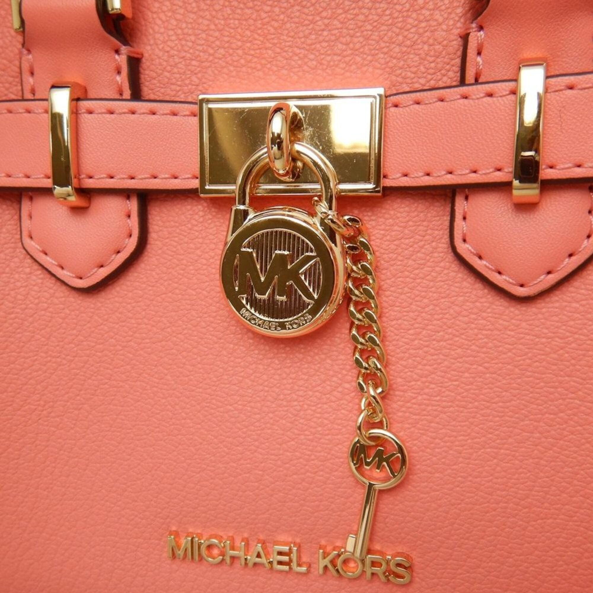 Michael Kors Pink Leather Handbag (Pre-Owned)