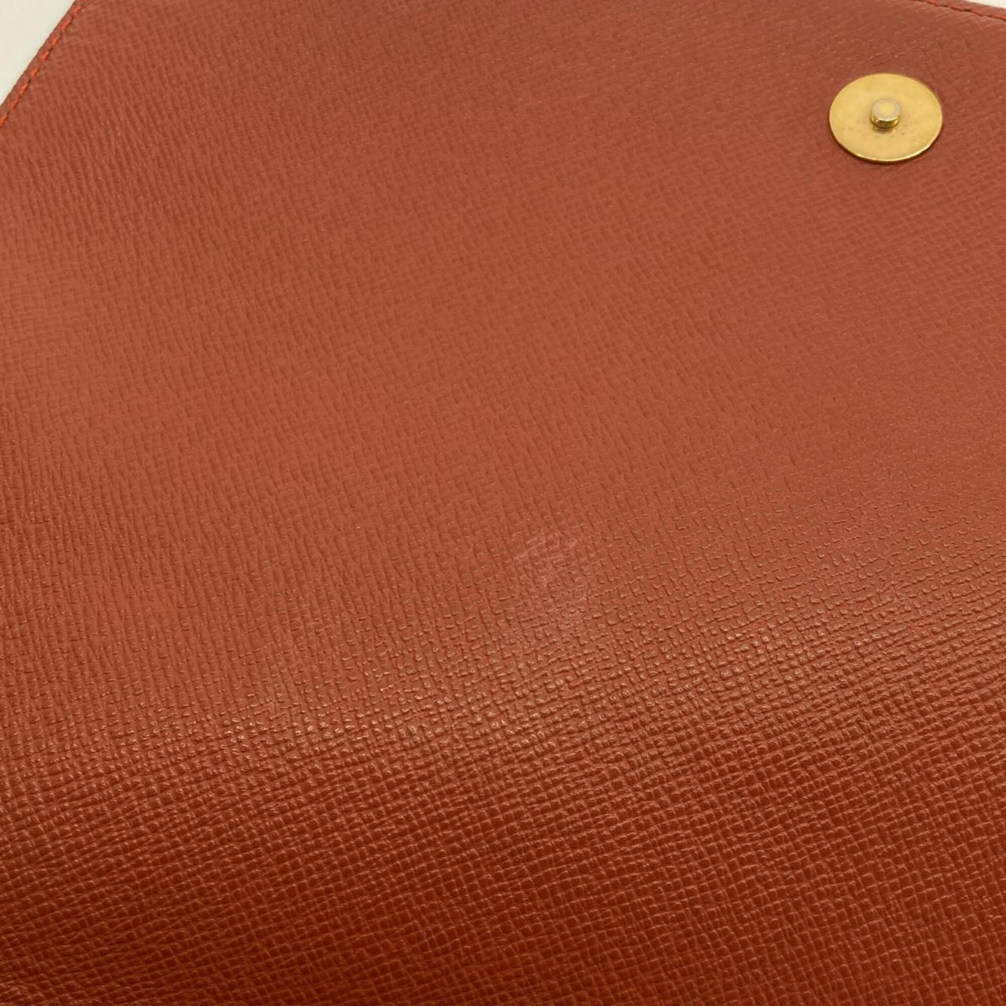Louis Vuitton Ebene Coated Canvas Shoulder Bag (Pre-Owned)