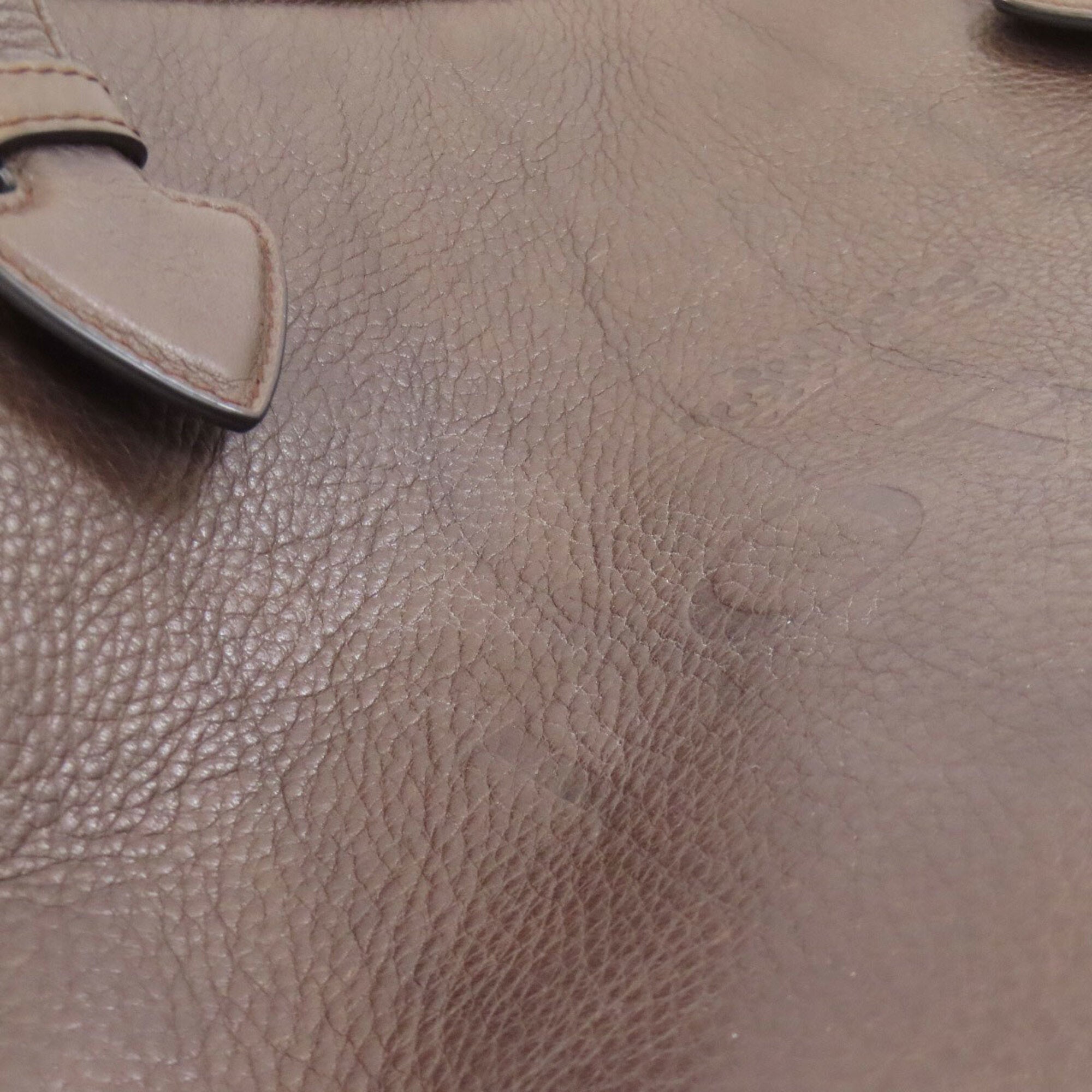 Loewe Brown Leather Tote Bag (Pre-Owned)