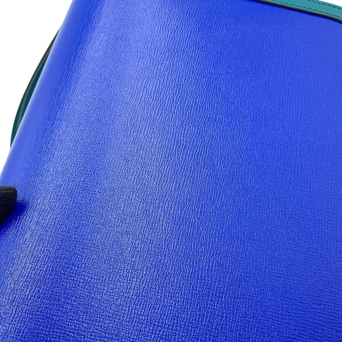 Gucci Blue Leather Handbag Shoulder Bag (Pre-Owned)
