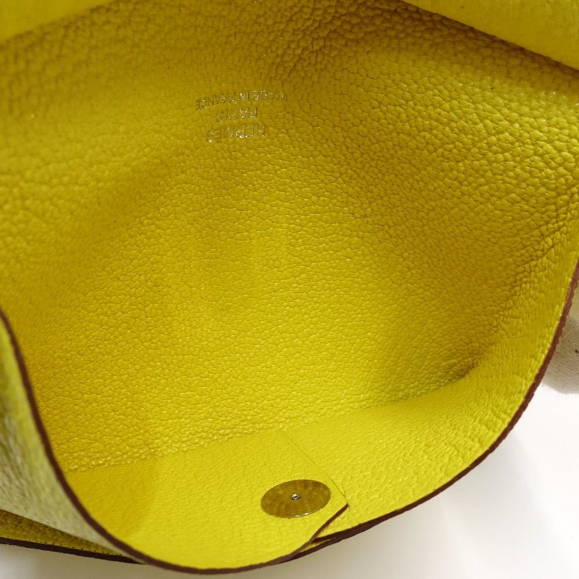 Hermes Leather Coin Purse/Coin Case (Pre-Owned)