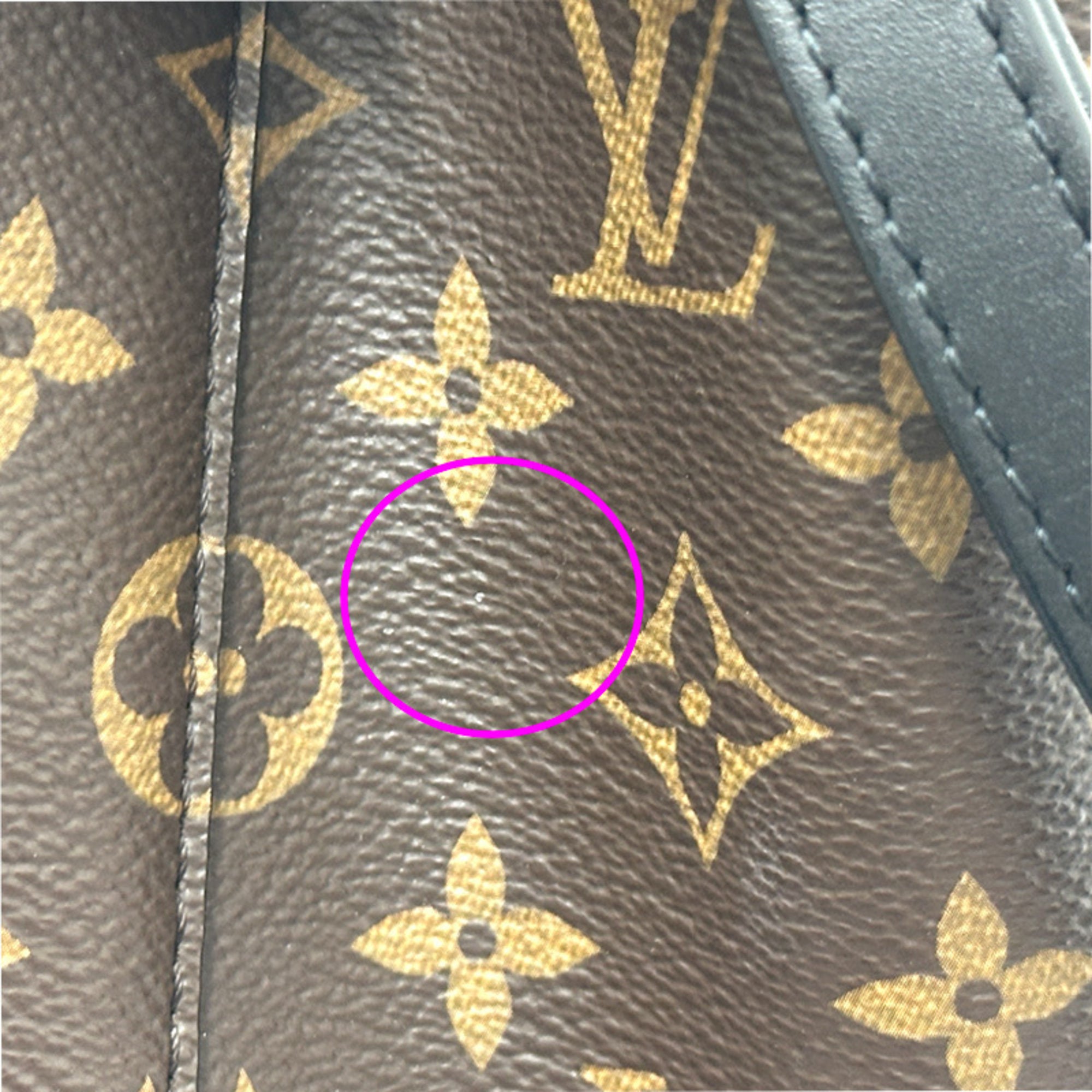 Louis Vuitton Brown Monogram Noir White Monogram Handbag Shoulder Bag (Pre-Owned)