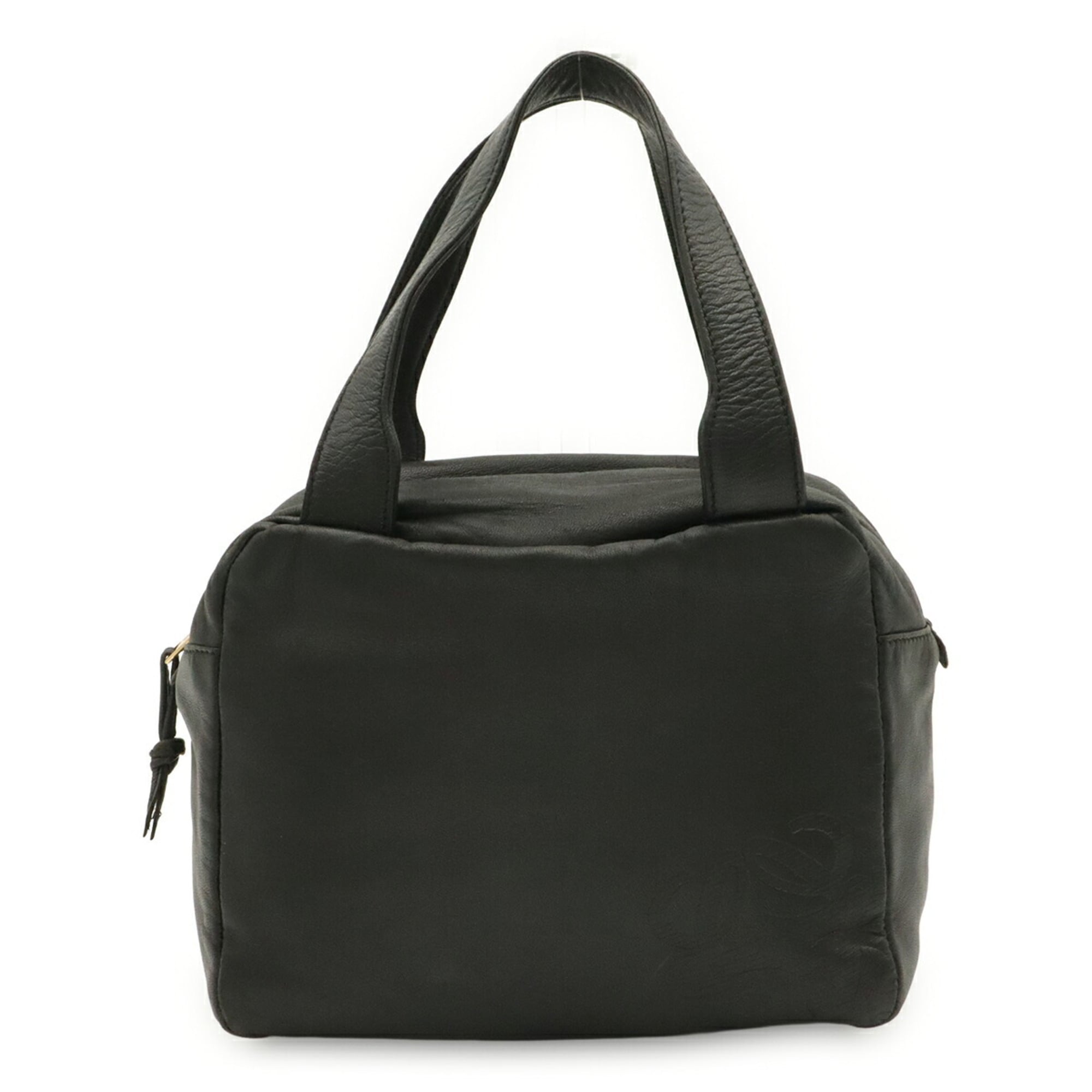 Loewe Black Leather Handbag (Pre-Owned)