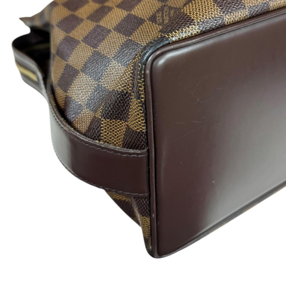 Louis Vuitton Brown Damier Canvas Ebene Galle Or Damier Canvas Tote Bag (Pre-Owned)