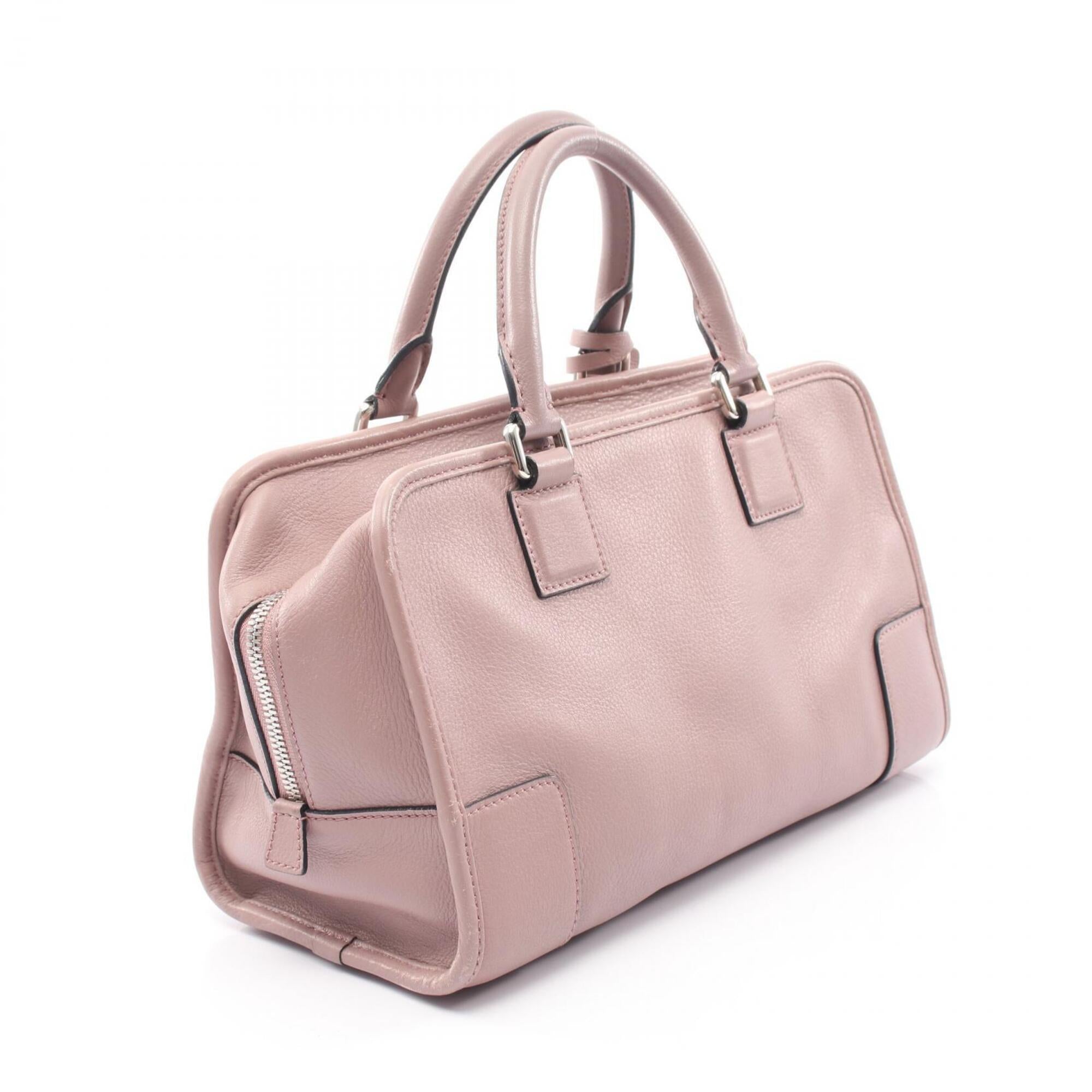 Loewe Pink Leather Handbag (Pre-Owned)