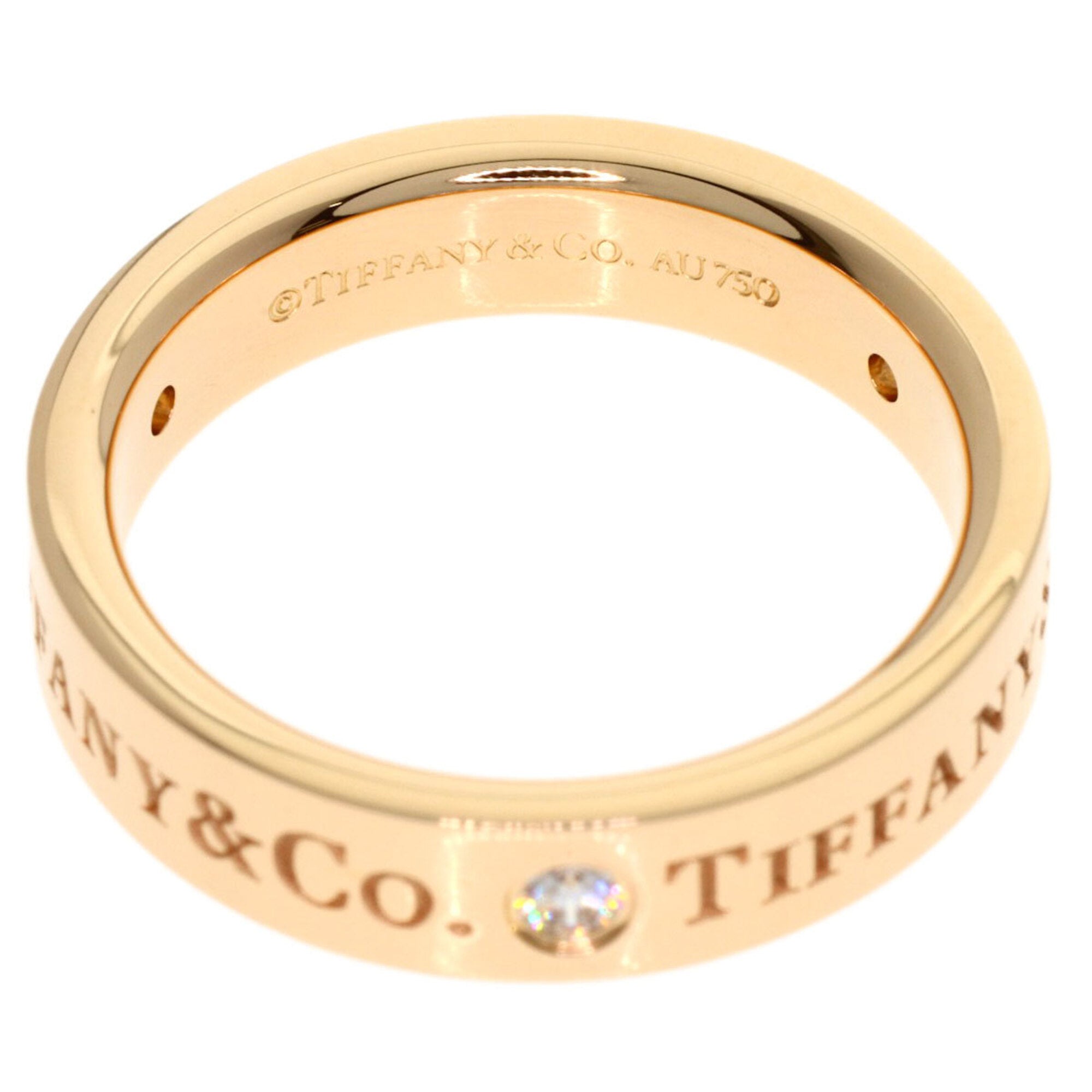 Tiffany Pink Gold (18K) Band Ring (Pre-Owned)