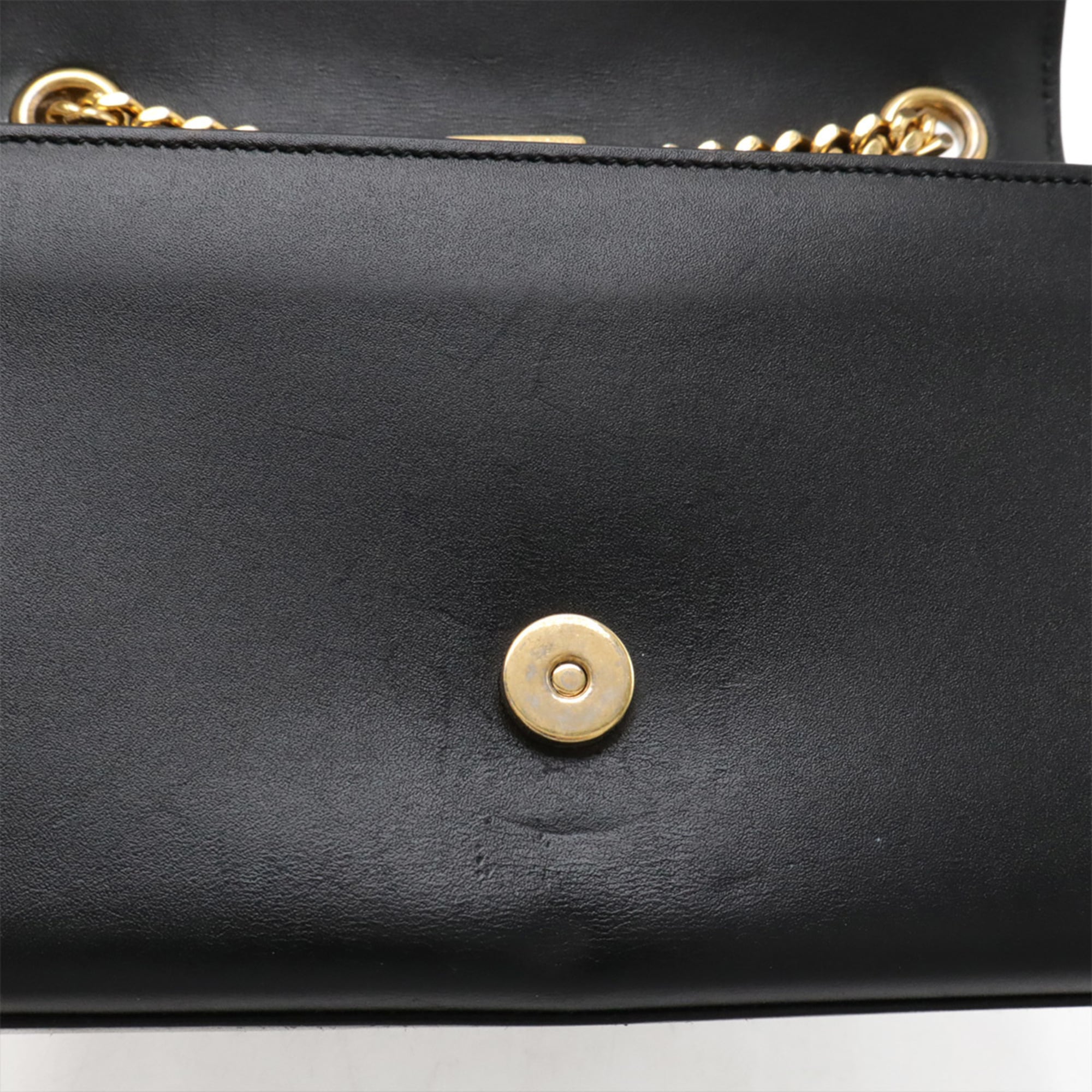Yves Saint Laurent Black Leather Pochette Shoulder Bag (Pre-Owned)