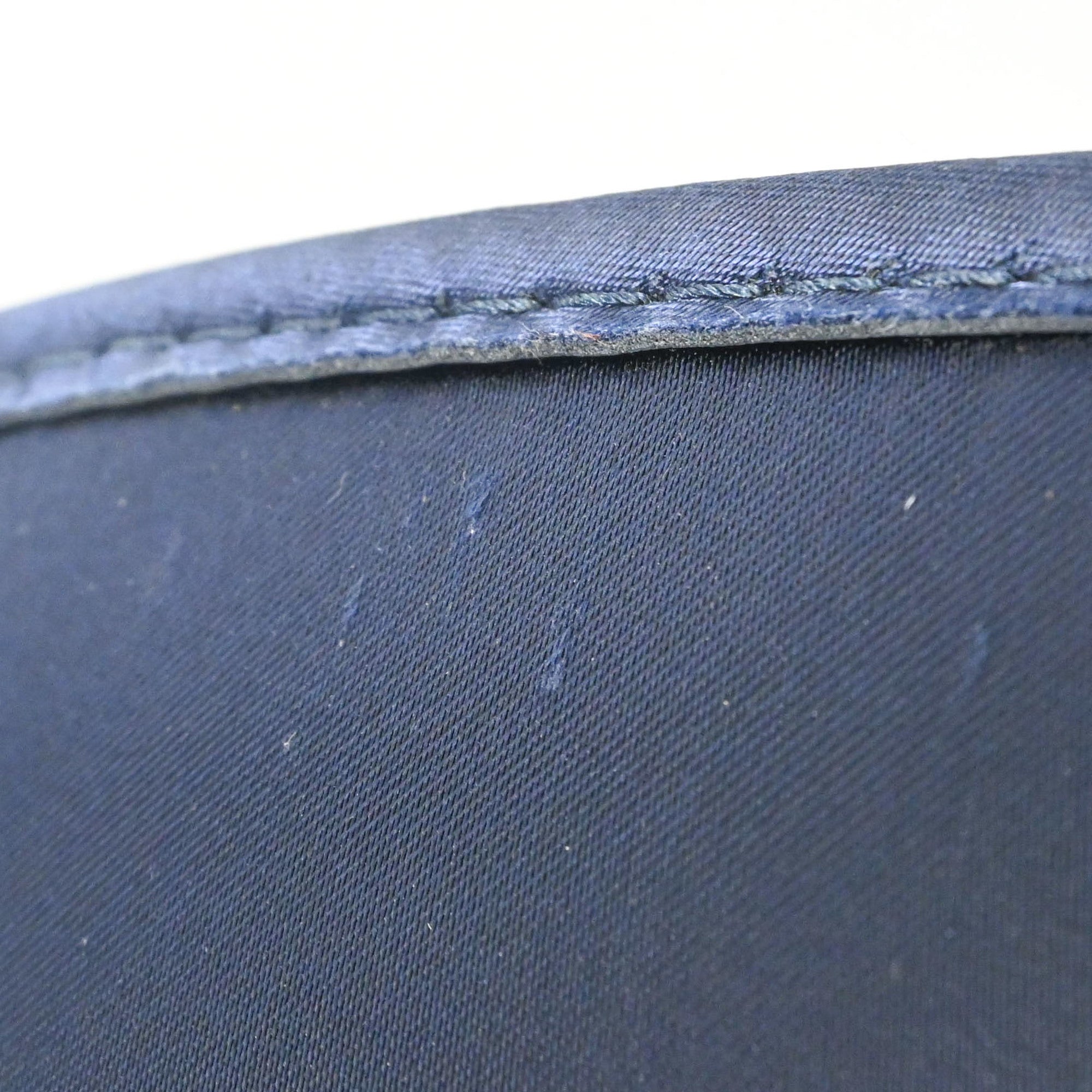 Hermes Navy Nylon Backpack (Pre-Owned)