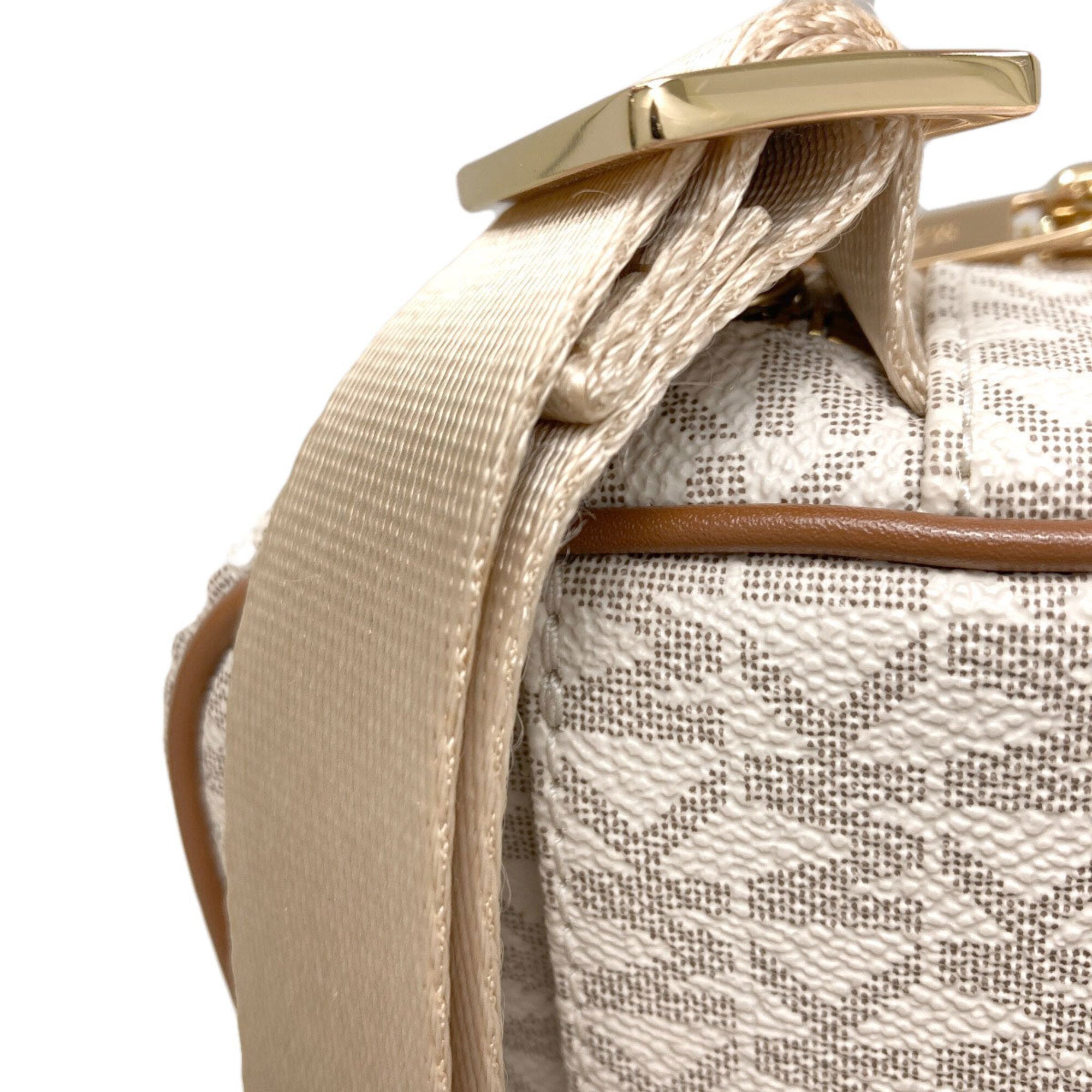 Michael Kors Beige Pvc Shoulder Bag (Pre-Owned)