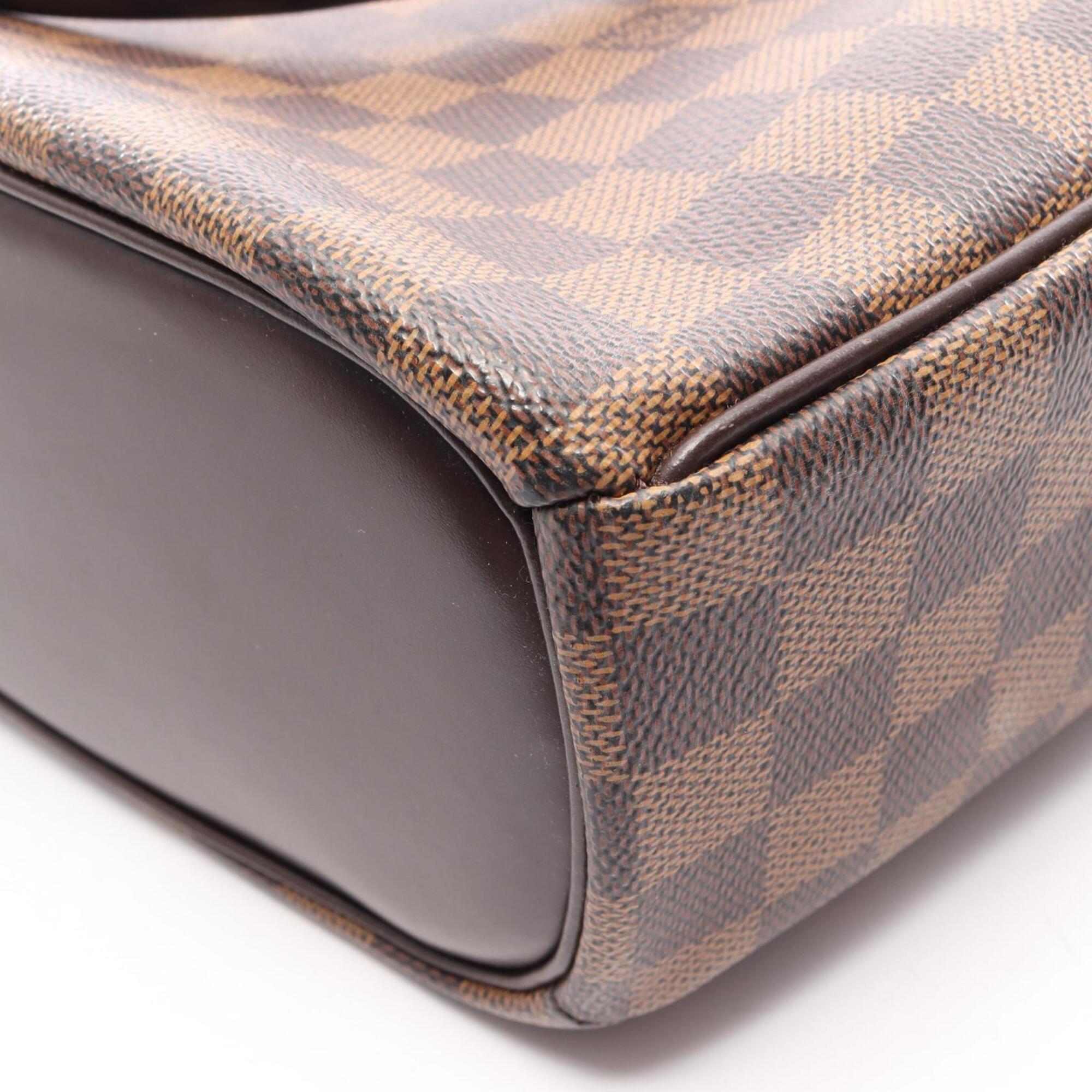 Louis Vuitton Brown Ebene Coated Canvas Leather Handbag (Pre-Owned)