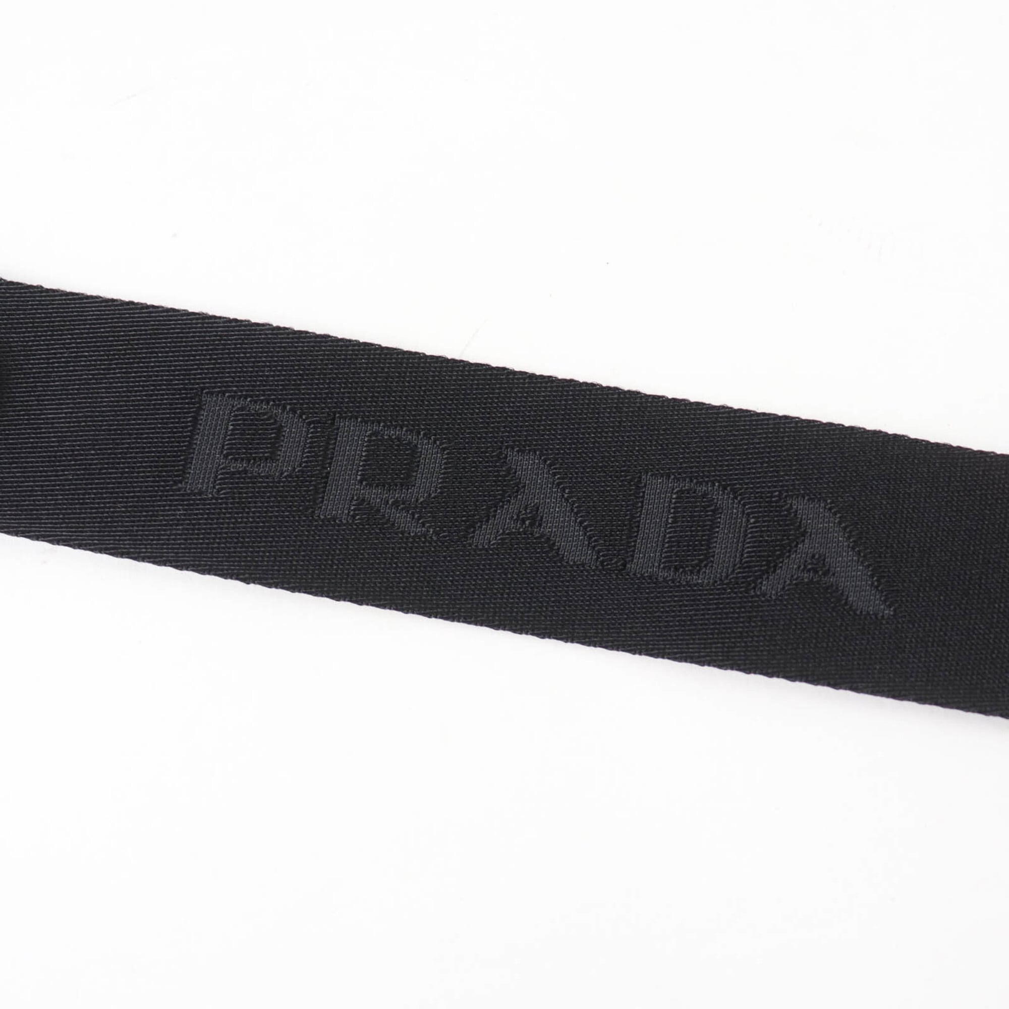 Prada Black Handbag Pouch Shoulder Bag (Pre-Owned)
