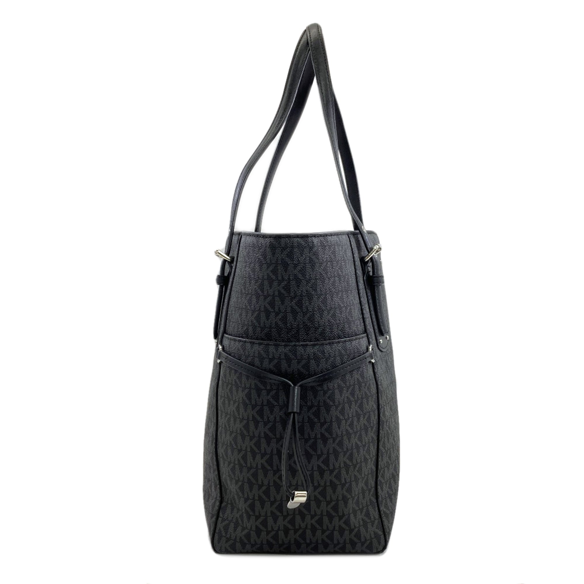 Michael Kors Black Pvc Tote Bag (Pre-Owned)