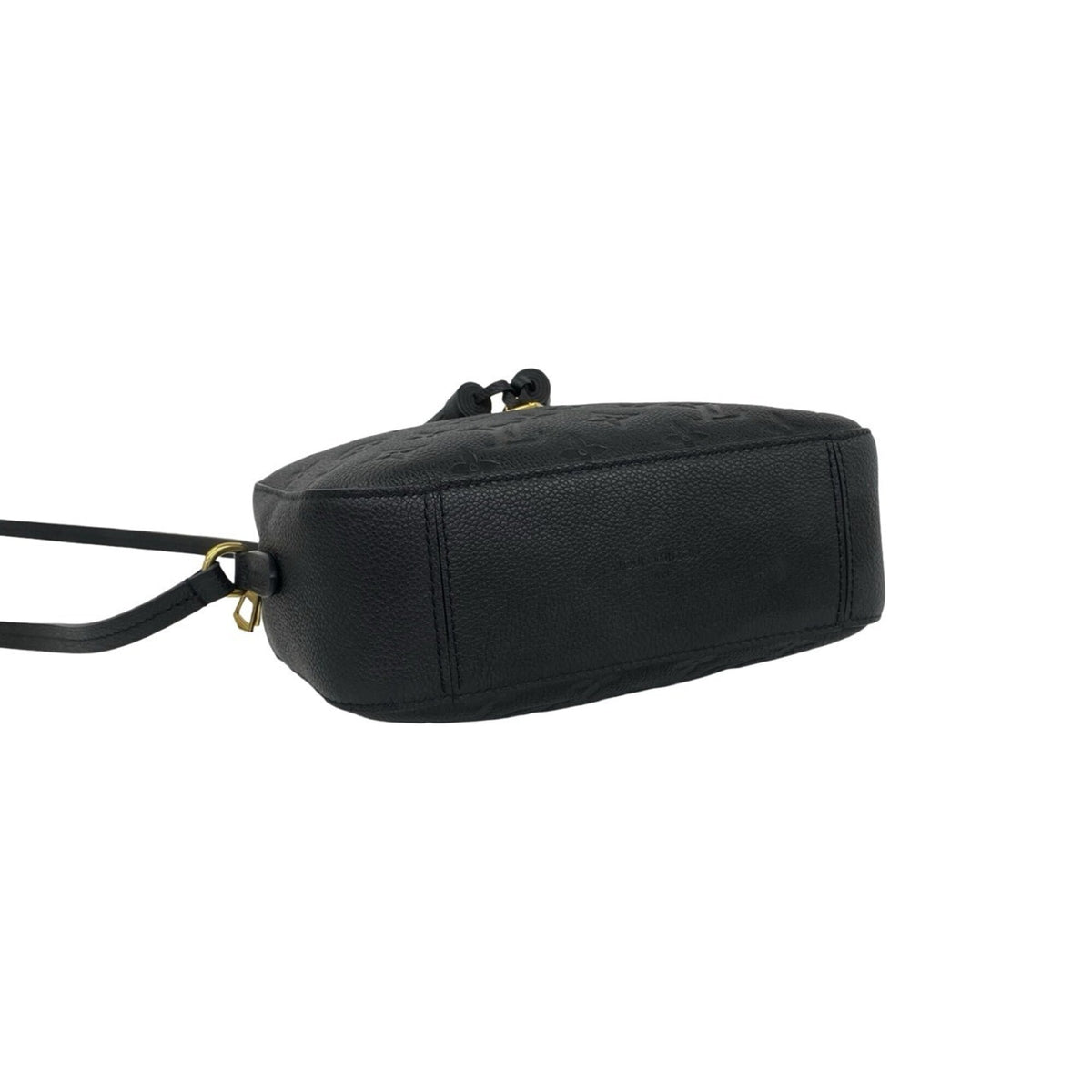 Louis Vuitton Black Leather Shoulder Bag (Pre-Owned)